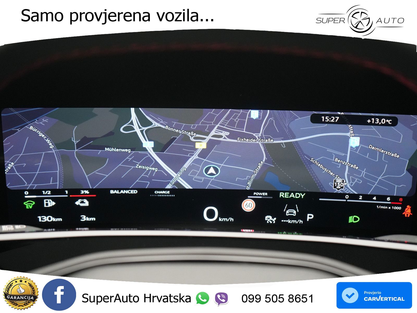 Audi Q3 1.5 TFSIe (272 KS) S tronic S line MATRIX+GR SJED+KAM