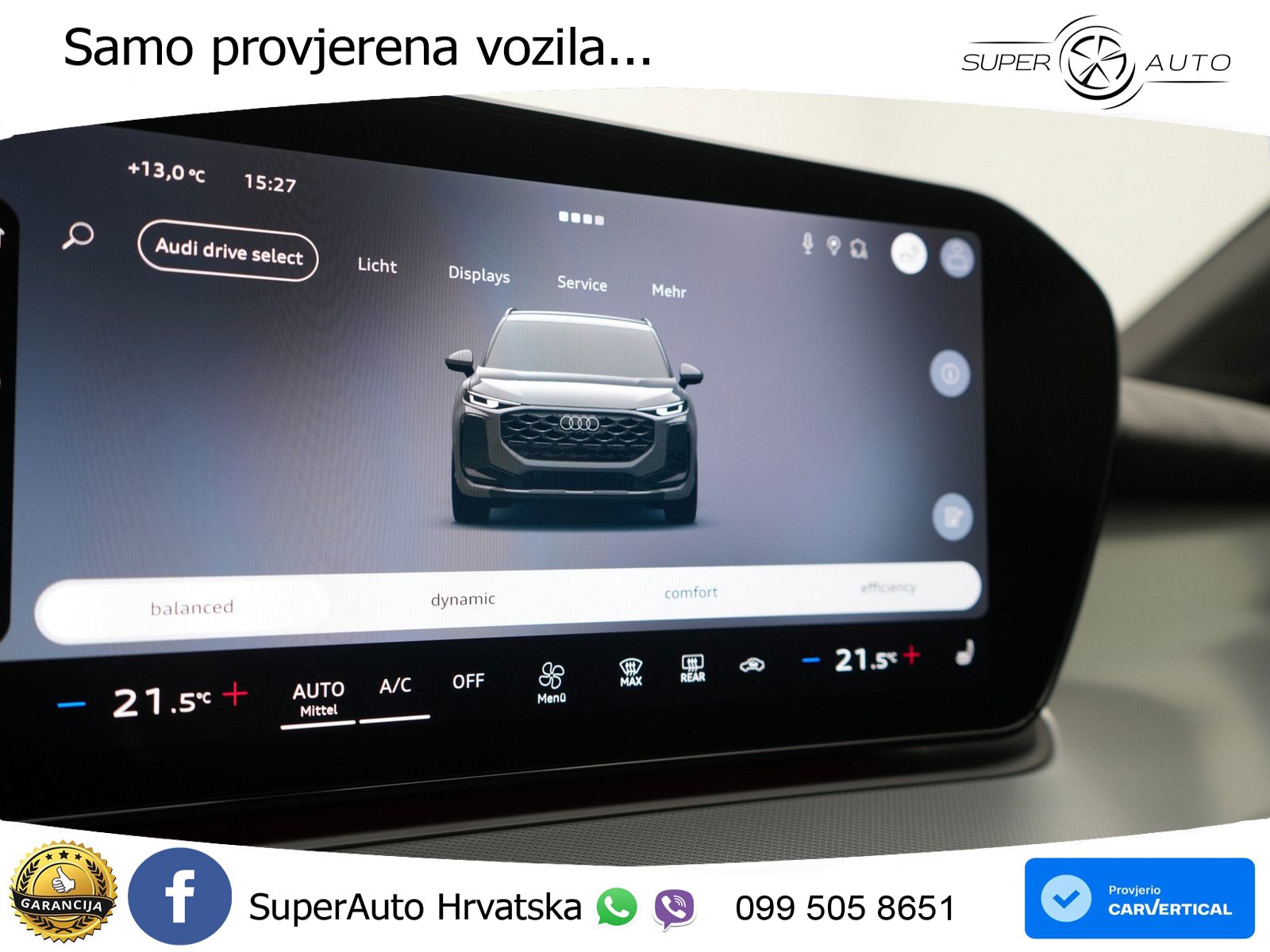 Audi Q3 1.5 TFSIe (272 KS) S tronic S line MATRIX+GR SJED+KAM