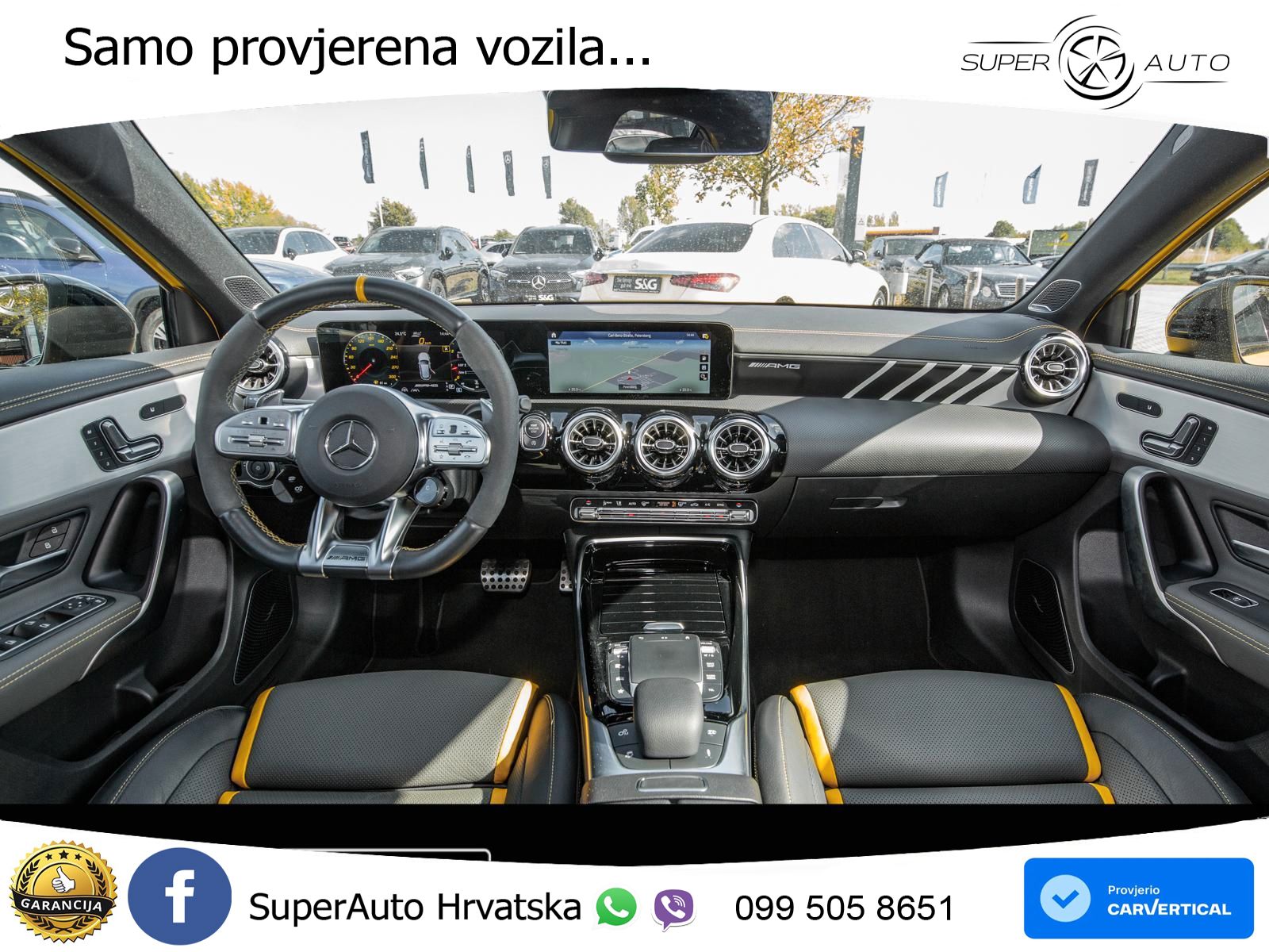 Mercedes-Benz AMG A 45 S 4MATIC+ AMG SPEEDSHIFT DCT 8G LED+GR SJED+ACC