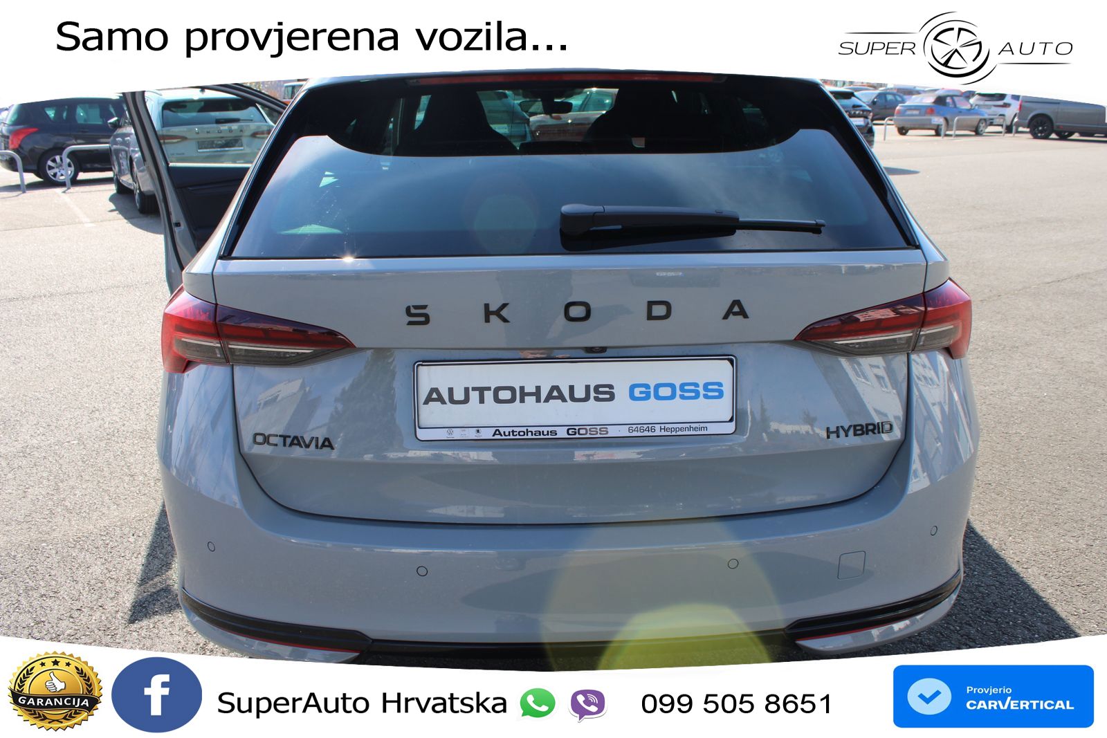 Škoda Octavia Combi 1.5 TSI (150 KS) DSG SportLine LED+GR SJED+ACC