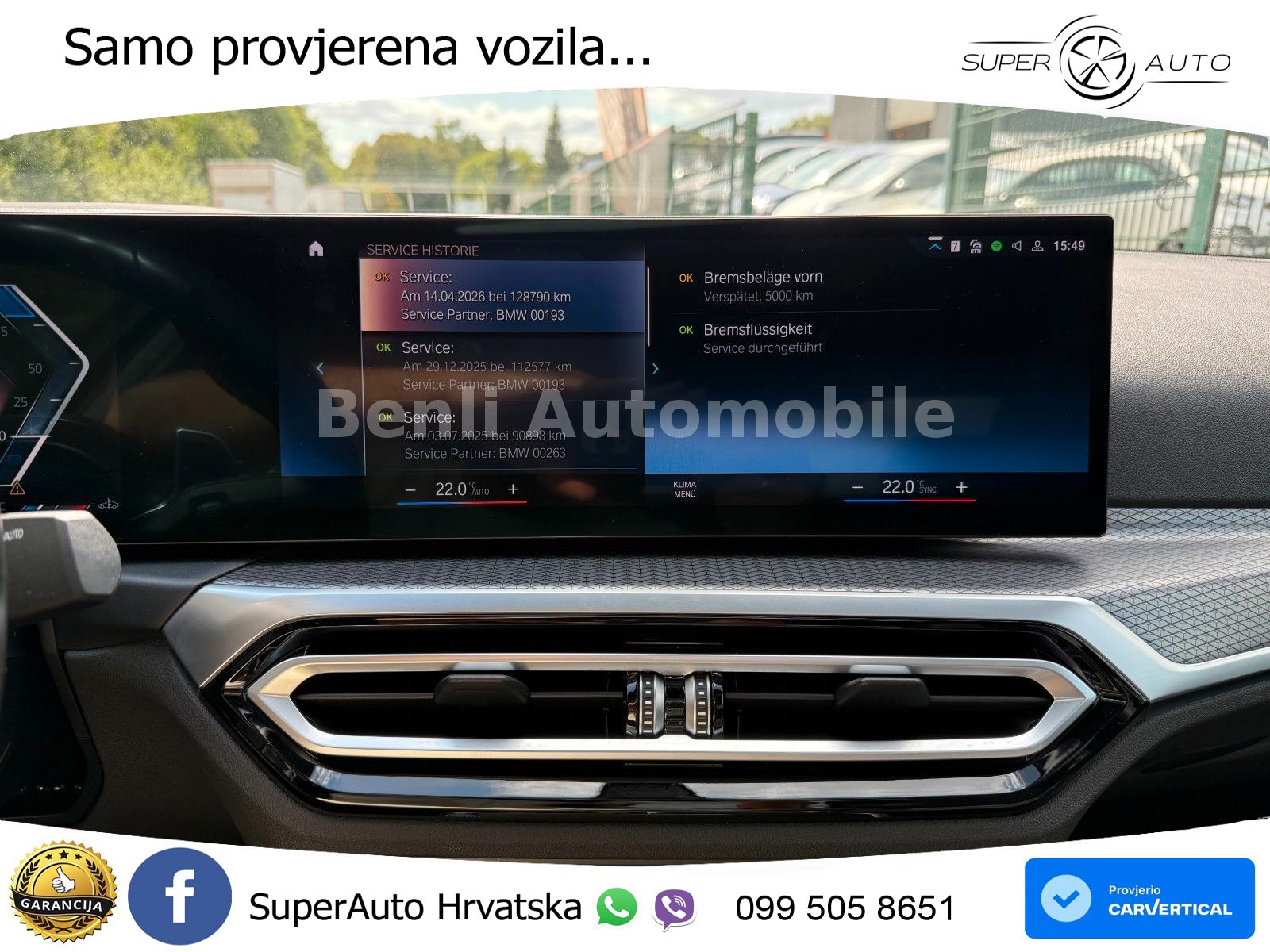 BMW 320d (190 KS) Steptronic M Sport LED+GR SJED+ACC