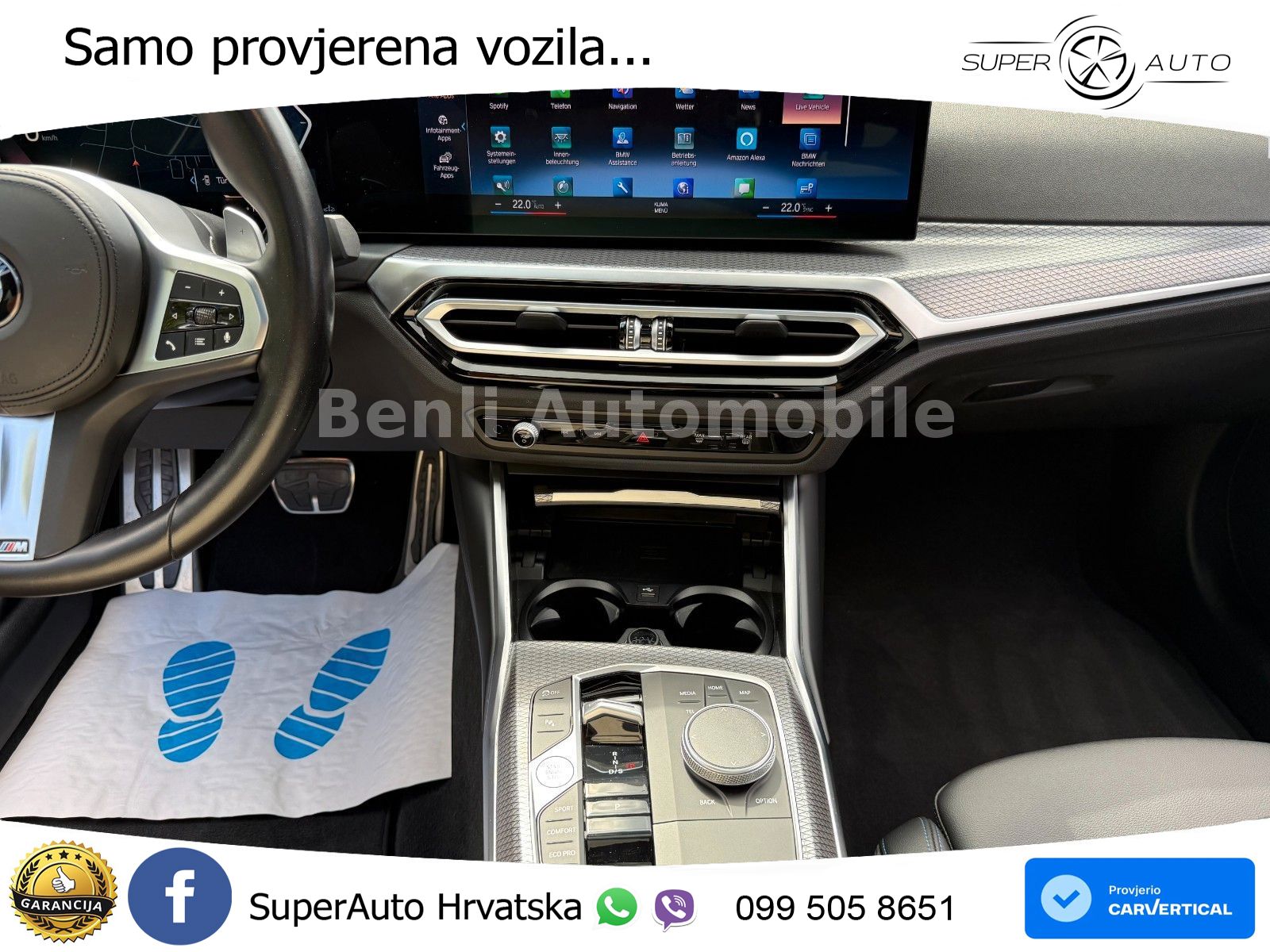 BMW 320d (190 KS) Steptronic M Sport LED+GR SJED+ACC