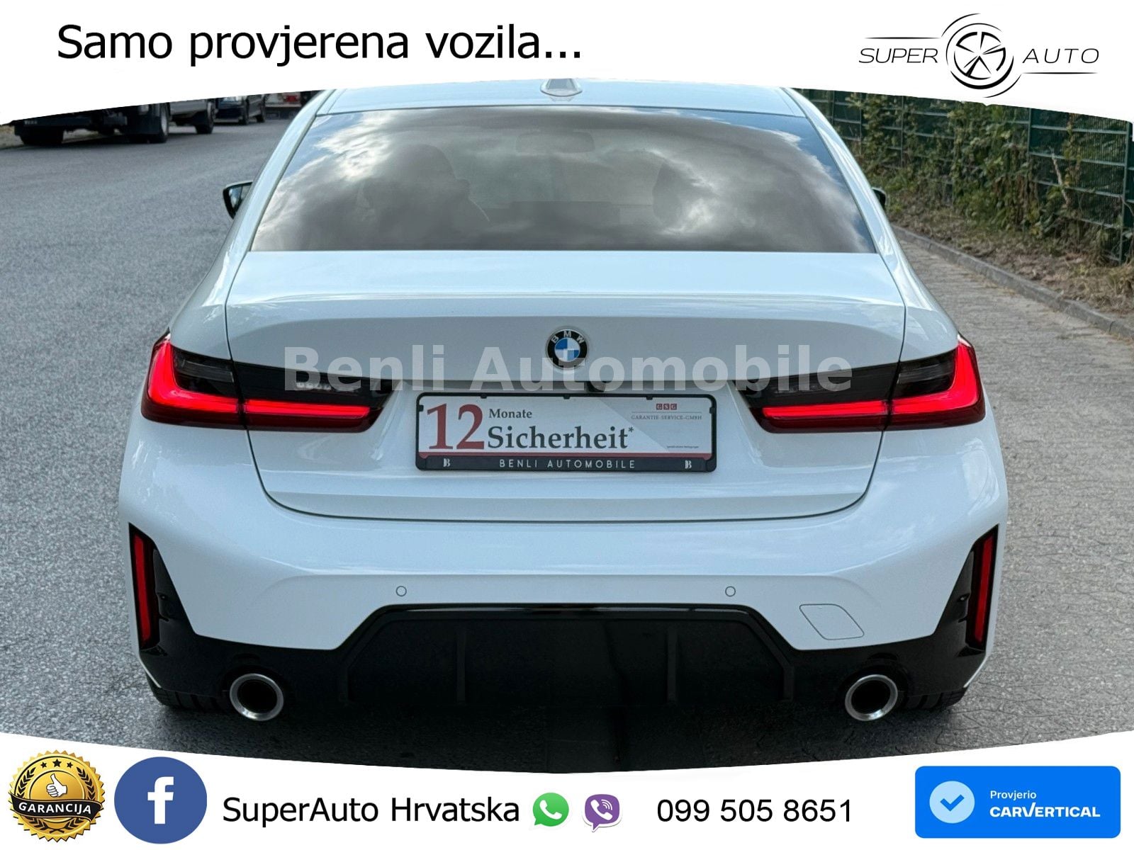 BMW 320d (190 KS) Steptronic M Sport LED+GR SJED+ACC