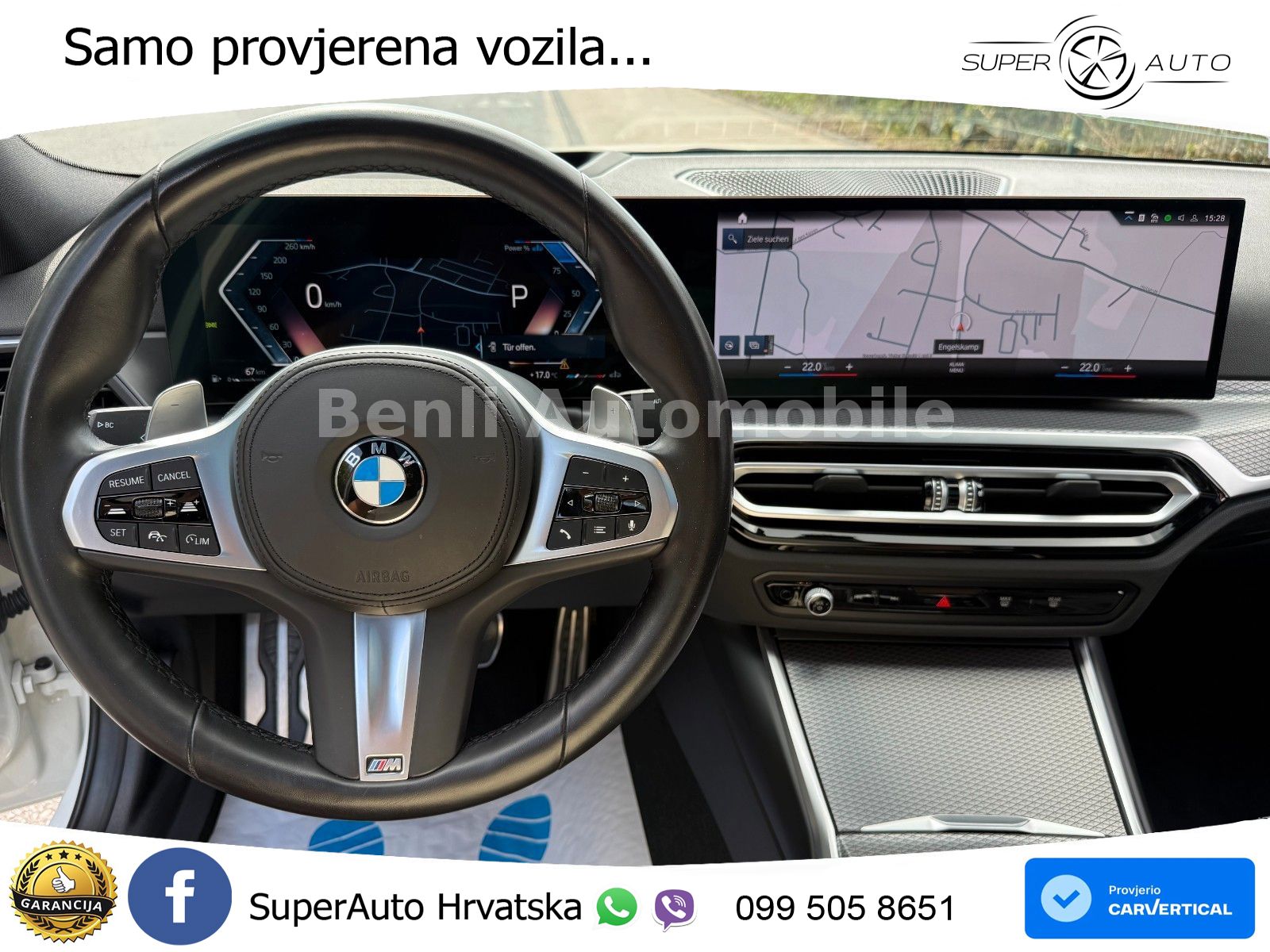 BMW 320d (190 KS) Steptronic M Sport LED+GR SJED+ACC