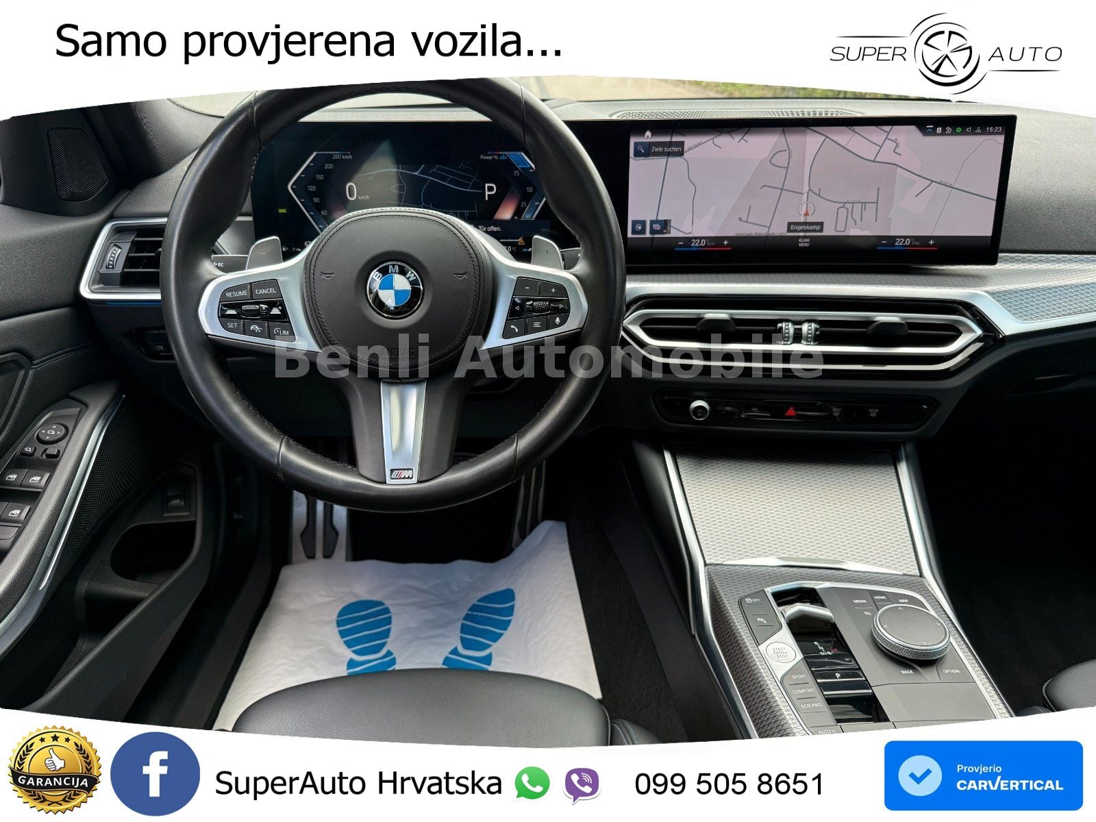 BMW 320d (190 KS) Steptronic M Sport LED+GR SJED+ACC