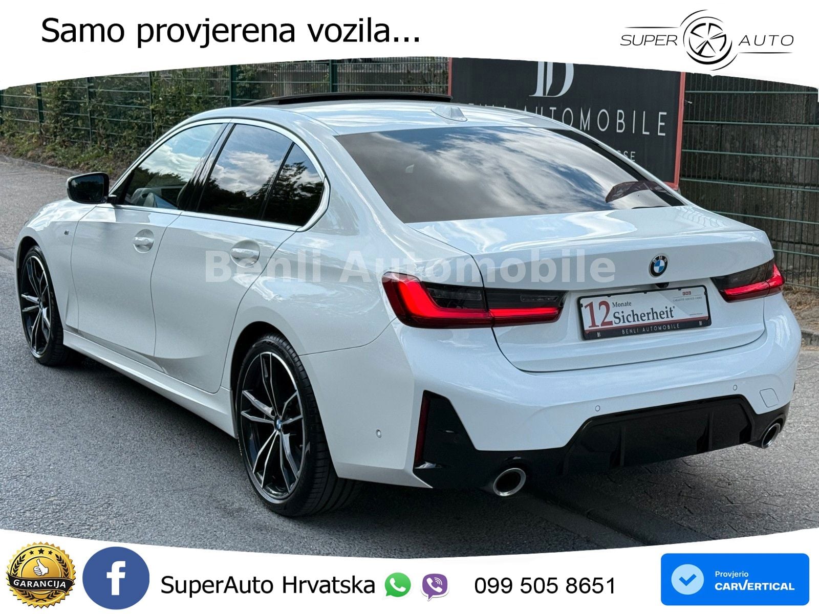 BMW 320d (190 KS) Steptronic M Sport LED+GR SJED+ACC