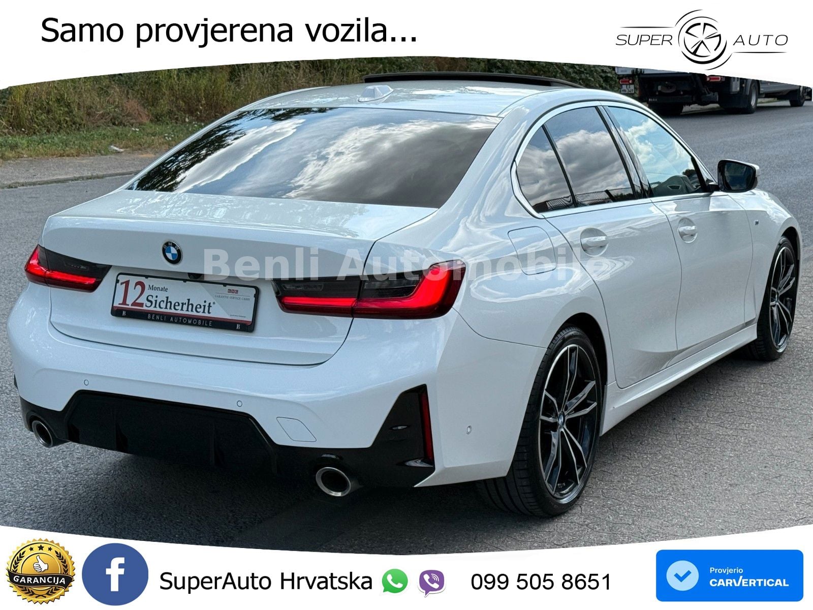 BMW 320d (190 KS) Steptronic M Sport LED+GR SJED+ACC