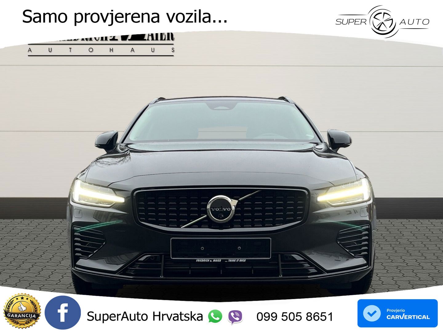 Volvo V60 2.0 T8 AWD Geartronic LED+GR SJED+ACC
