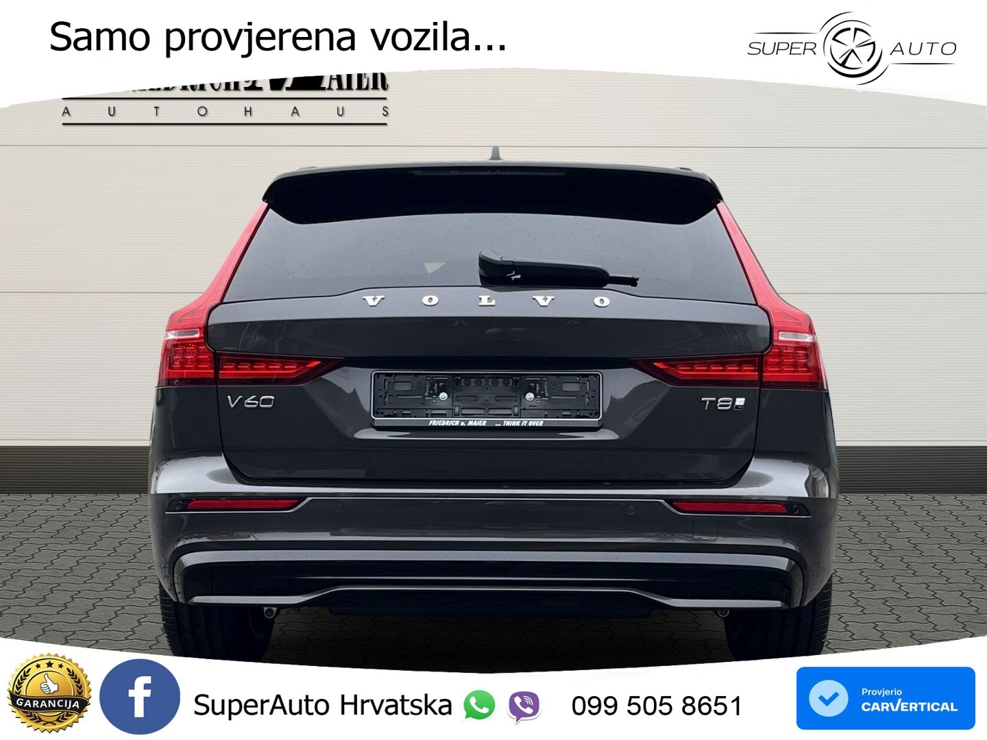 Volvo V60 2.0 T8 AWD Geartronic LED+GR SJED+ACC