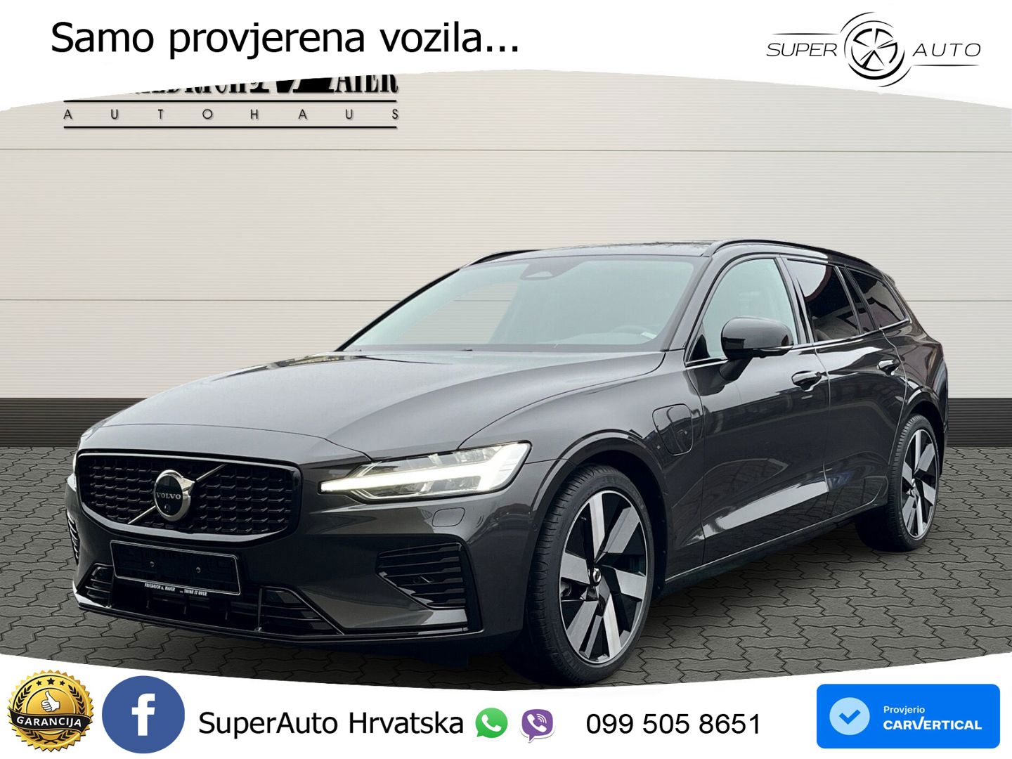 Volvo V60 2.0 T8 AWD Geartronic LED+GR SJED+ACC