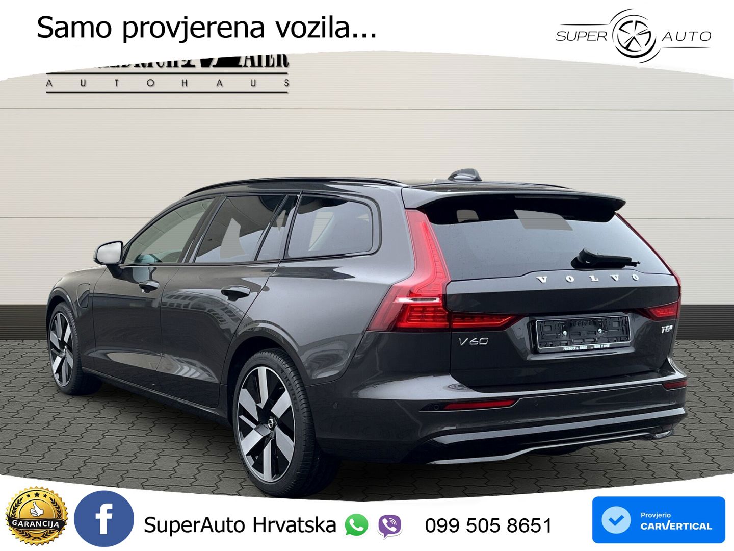 Volvo V60 2.0 T8 AWD Geartronic LED+GR SJED+ACC