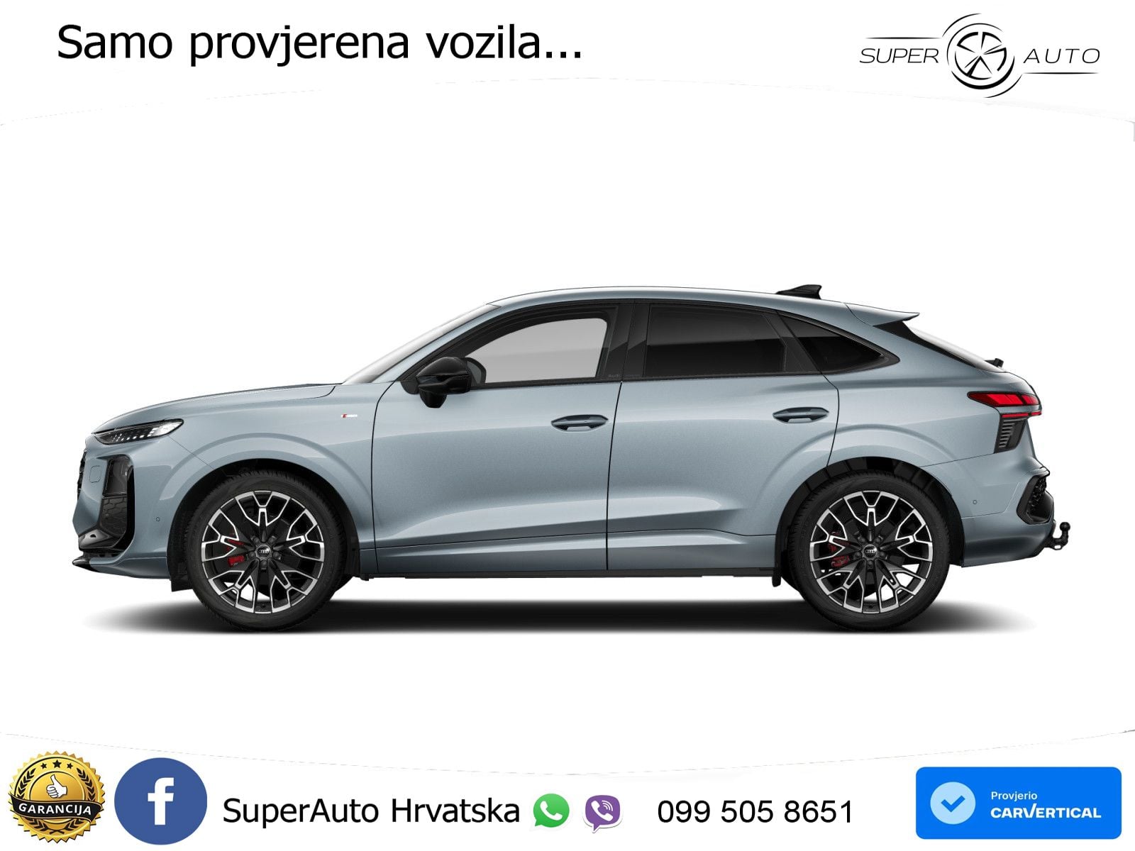 Audi Q3 Sportback 1.5 TFSI (150 KS) S tronic S line LED+GR SJED+ACC