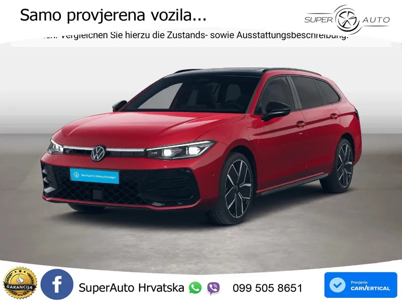 Volkswagen Passat Variant 1.5 TSI (204 KS) eHybrid DSG R-Line LED+GR SJED+ACC