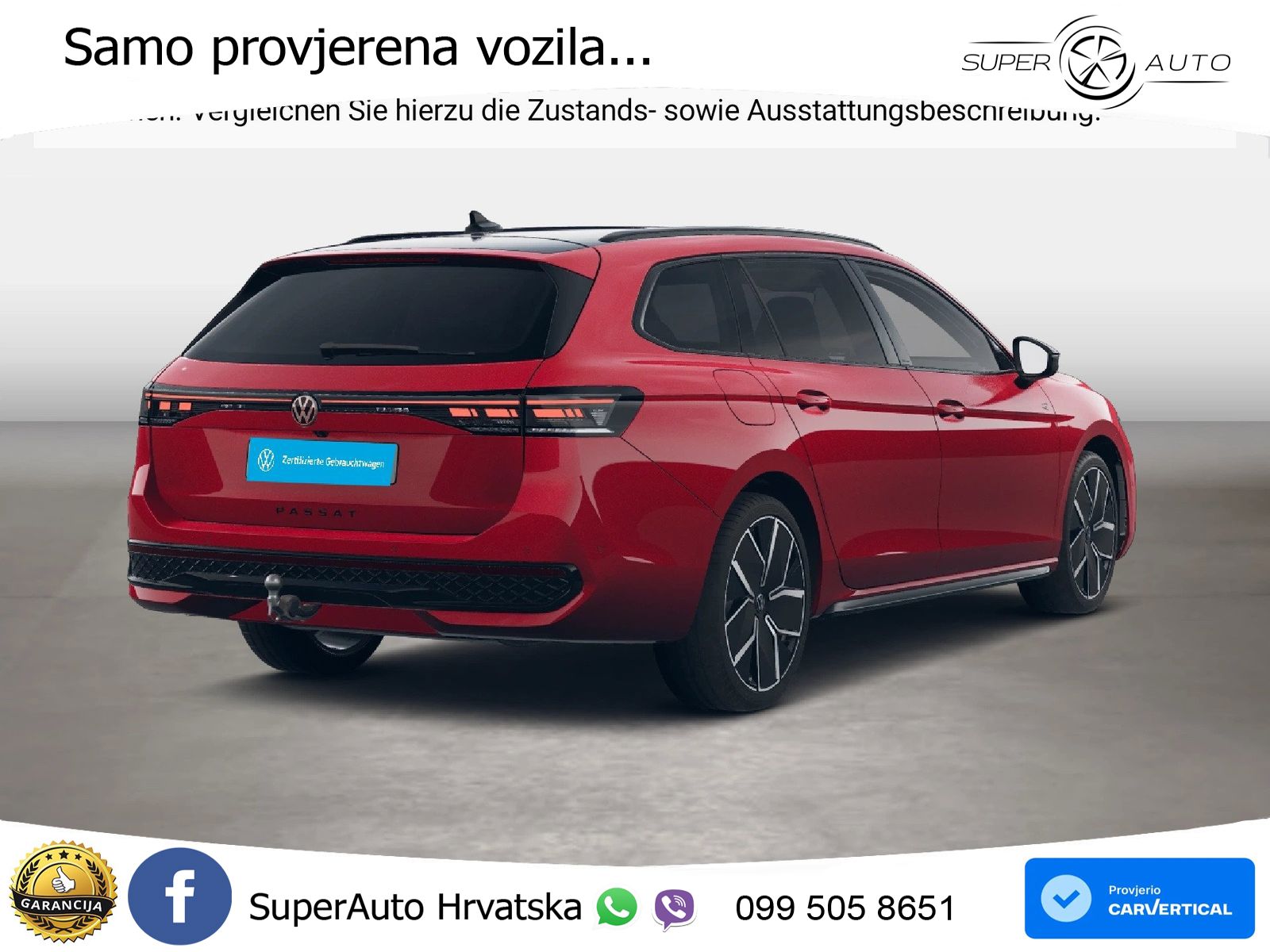 Volkswagen Passat Variant 1.5 TSI (204 KS) eHybrid DSG R-Line LED+GR SJED+ACC
