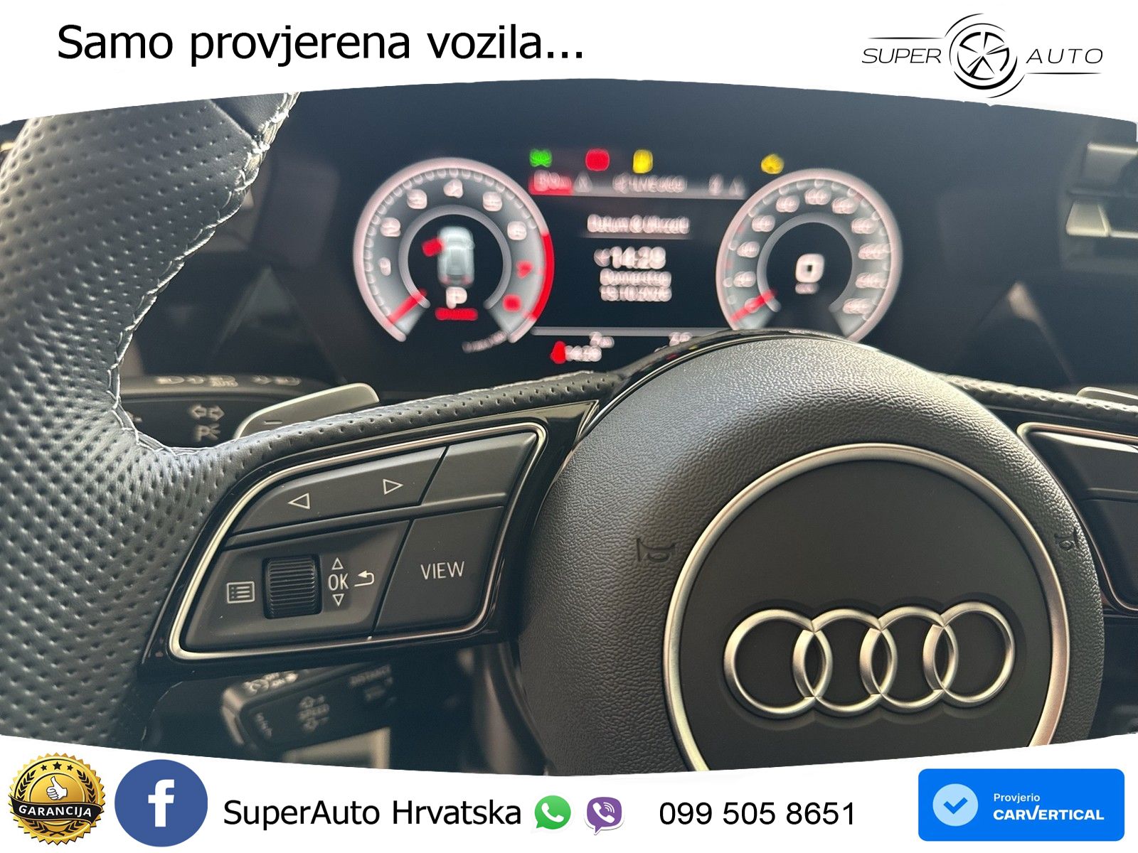 Audi A3 40 TFSI (204 KS) quattro S tronic S line LED+GR SJED+ACC