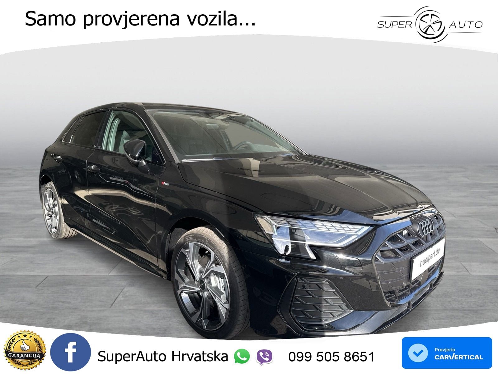 Audi A3 40 TFSI (204 KS) quattro S tronic S line LED+GR SJED+ACC