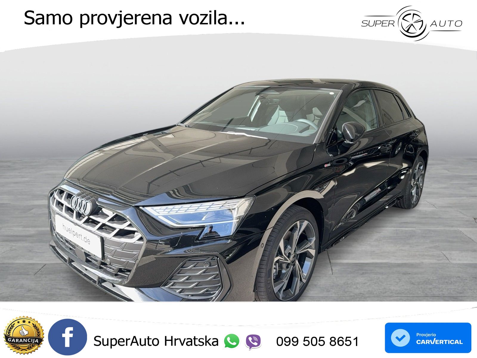 Audi A3 40 TFSI (204 KS) quattro S tronic S line LED+GR SJED+ACC