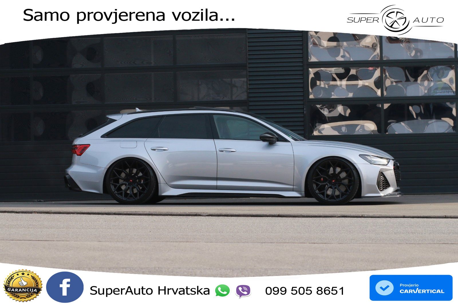 Audi RS6 Avant 4.0 TFSI V8 (600 KS) quattro Tiptronic LED+GR SJED+ACC