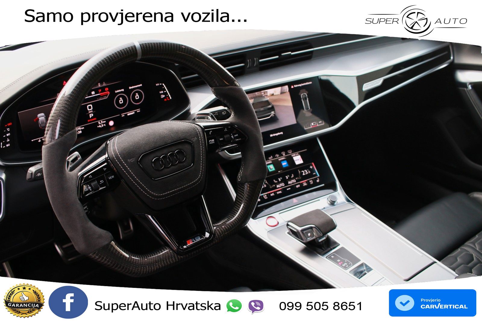 Audi RS6 Avant 4.0 TFSI V8 (600 KS) quattro Tiptronic LED+GR SJED+ACC