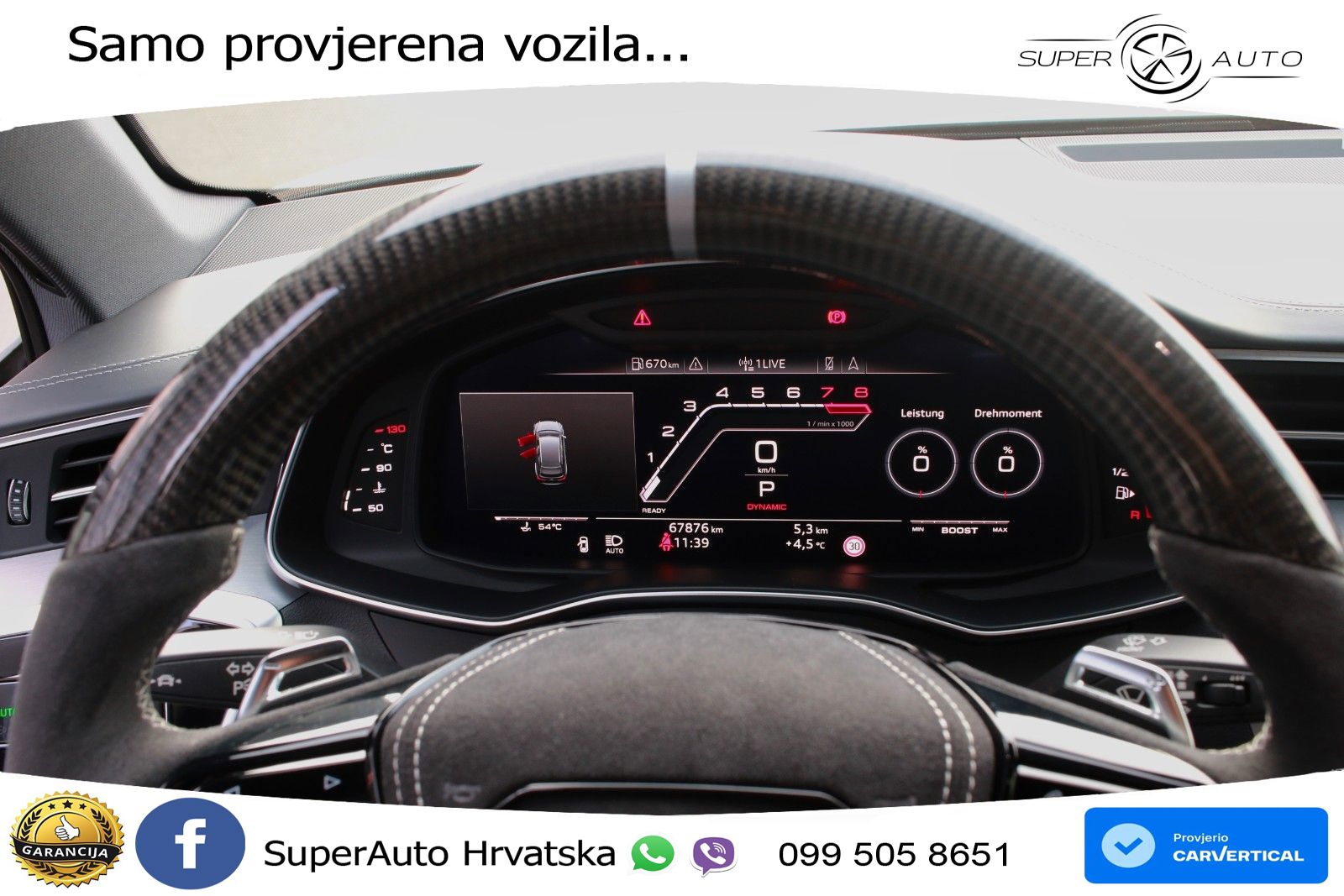 Audi RS6 Avant 4.0 TFSI V8 (600 KS) quattro Tiptronic LED+GR SJED+ACC