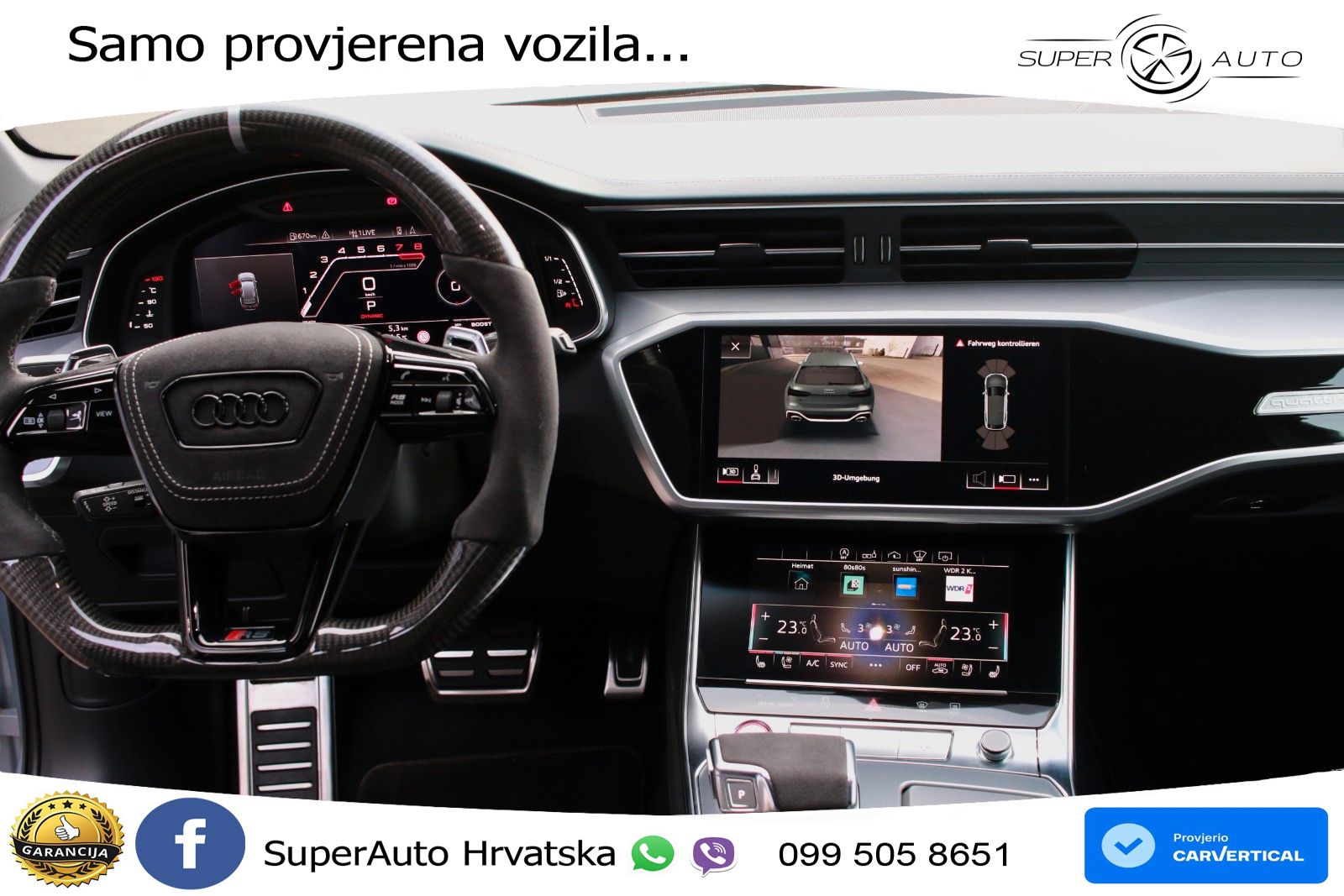 Audi RS6 Avant 4.0 TFSI V8 (600 KS) quattro Tiptronic LED+GR SJED+ACC
