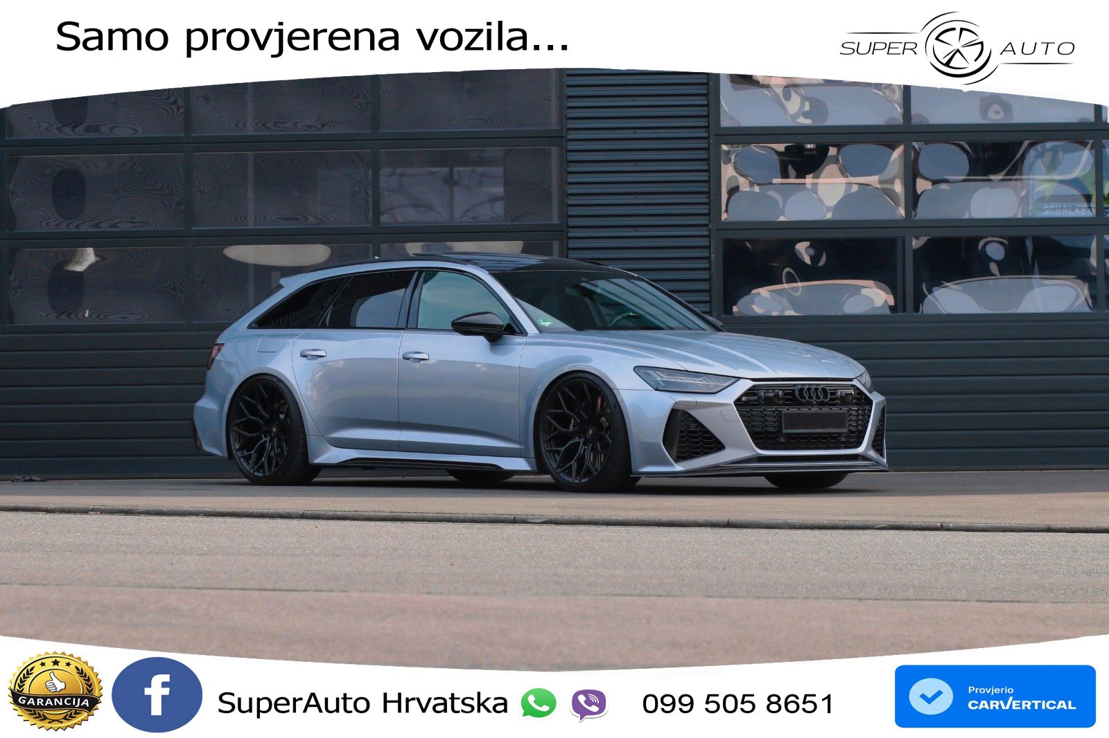 Audi RS6 Avant 4.0 TFSI V8 (600 KS) quattro Tiptronic LED+GR SJED+ACC