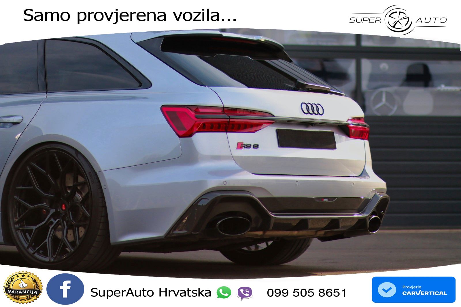 Audi RS6 Avant 4.0 TFSI V8 (600 KS) quattro Tiptronic LED+GR SJED+ACC