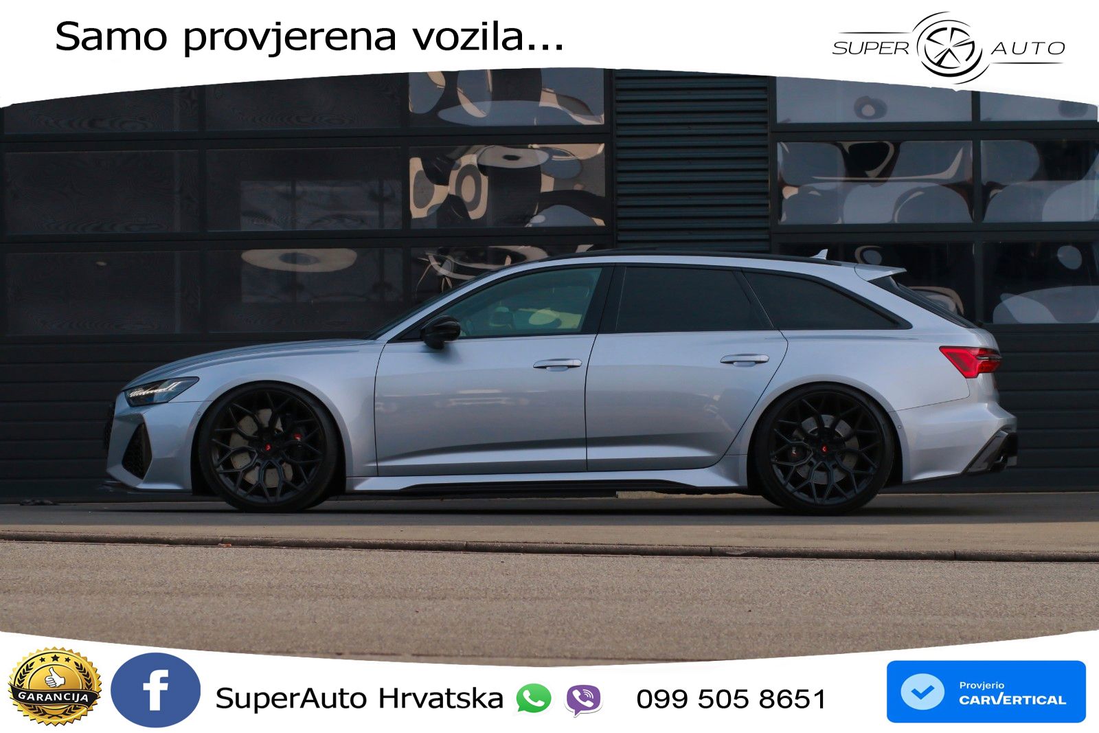 Audi RS6 Avant 4.0 TFSI V8 (600 KS) quattro Tiptronic LED+GR SJED+ACC