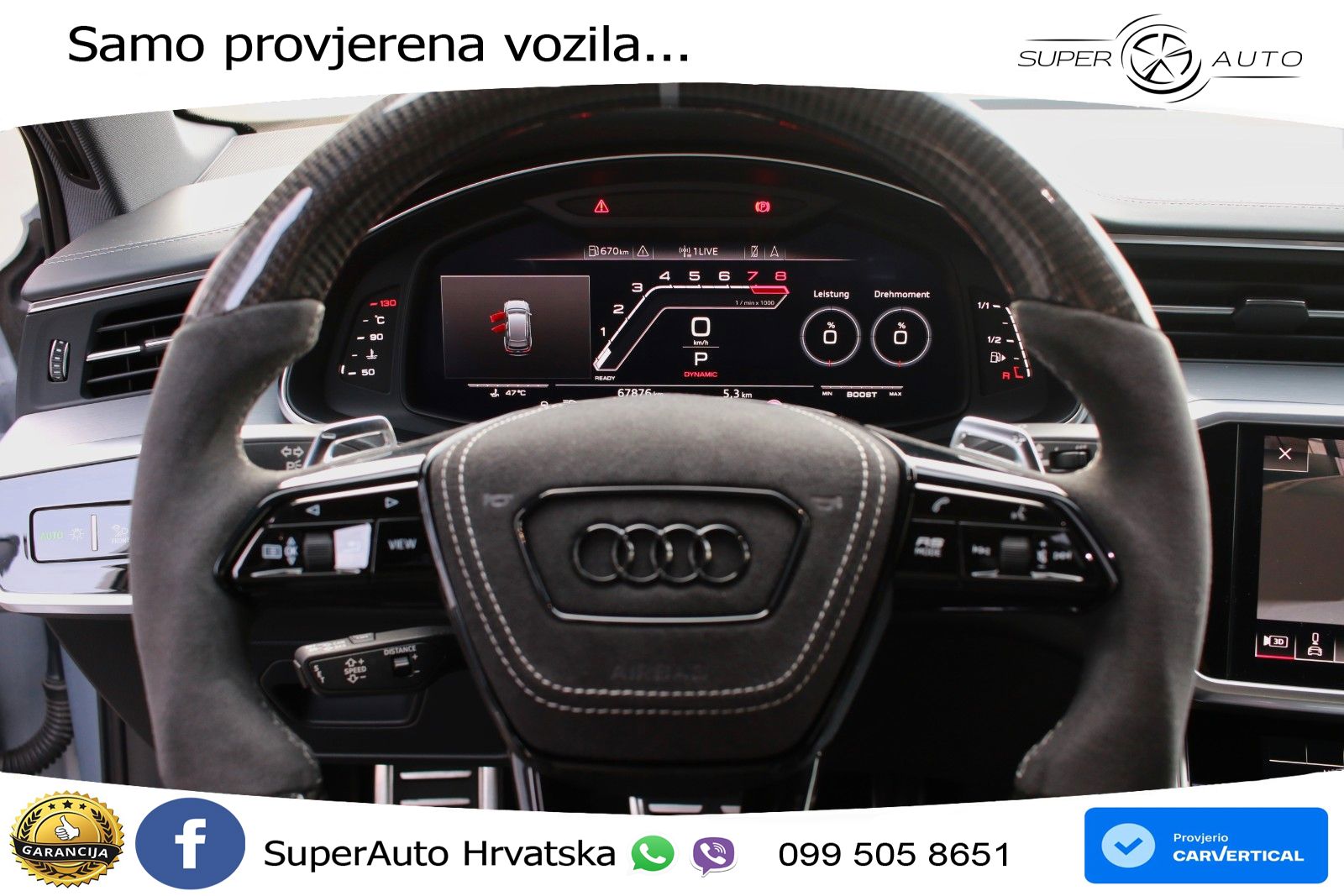 Audi RS6 Avant 4.0 TFSI V8 (600 KS) quattro Tiptronic LED+GR SJED+ACC