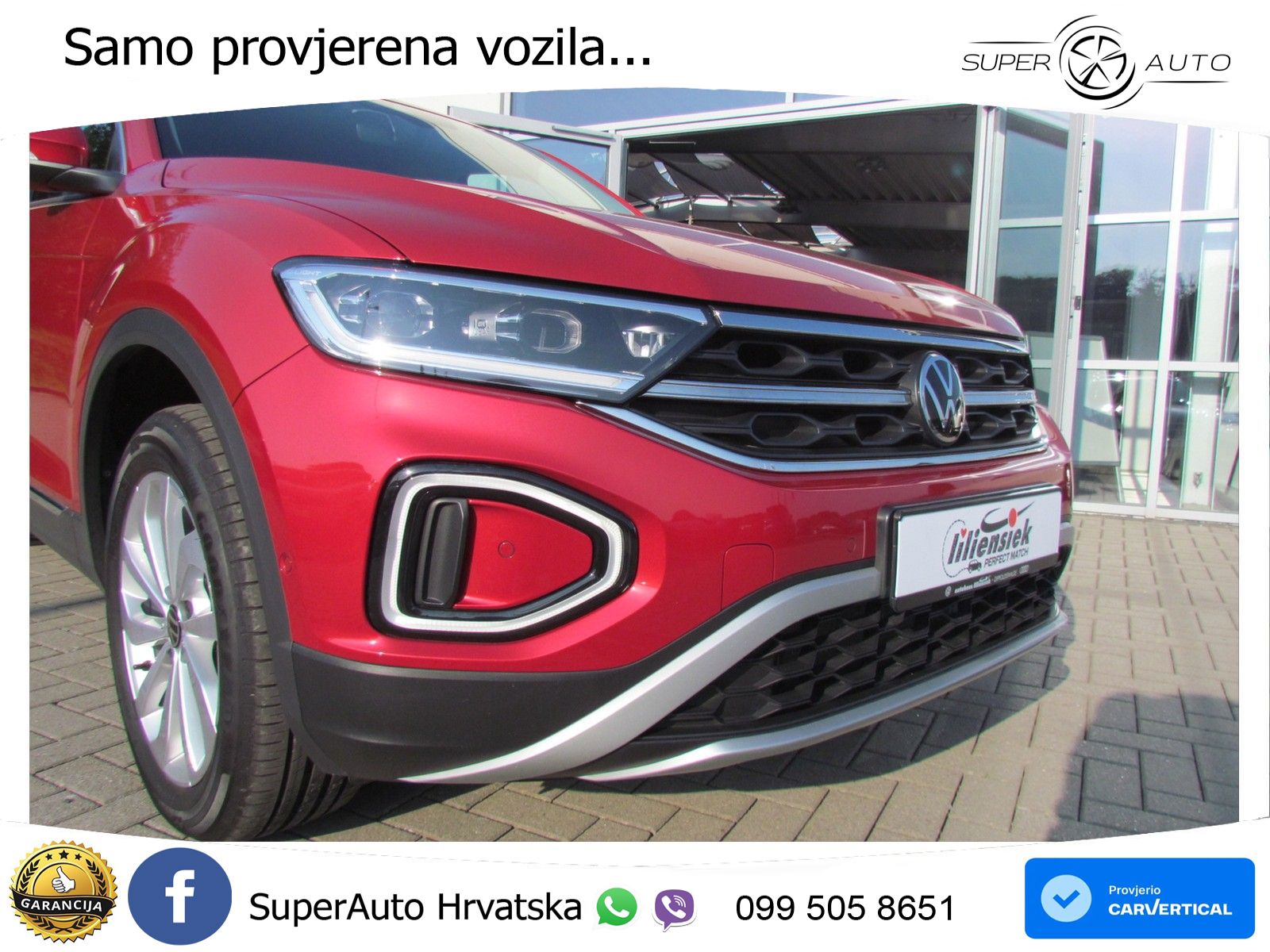 Volkswagen T-Roc 1.5 TSI (150 KS) LED+GR SJED+ACC