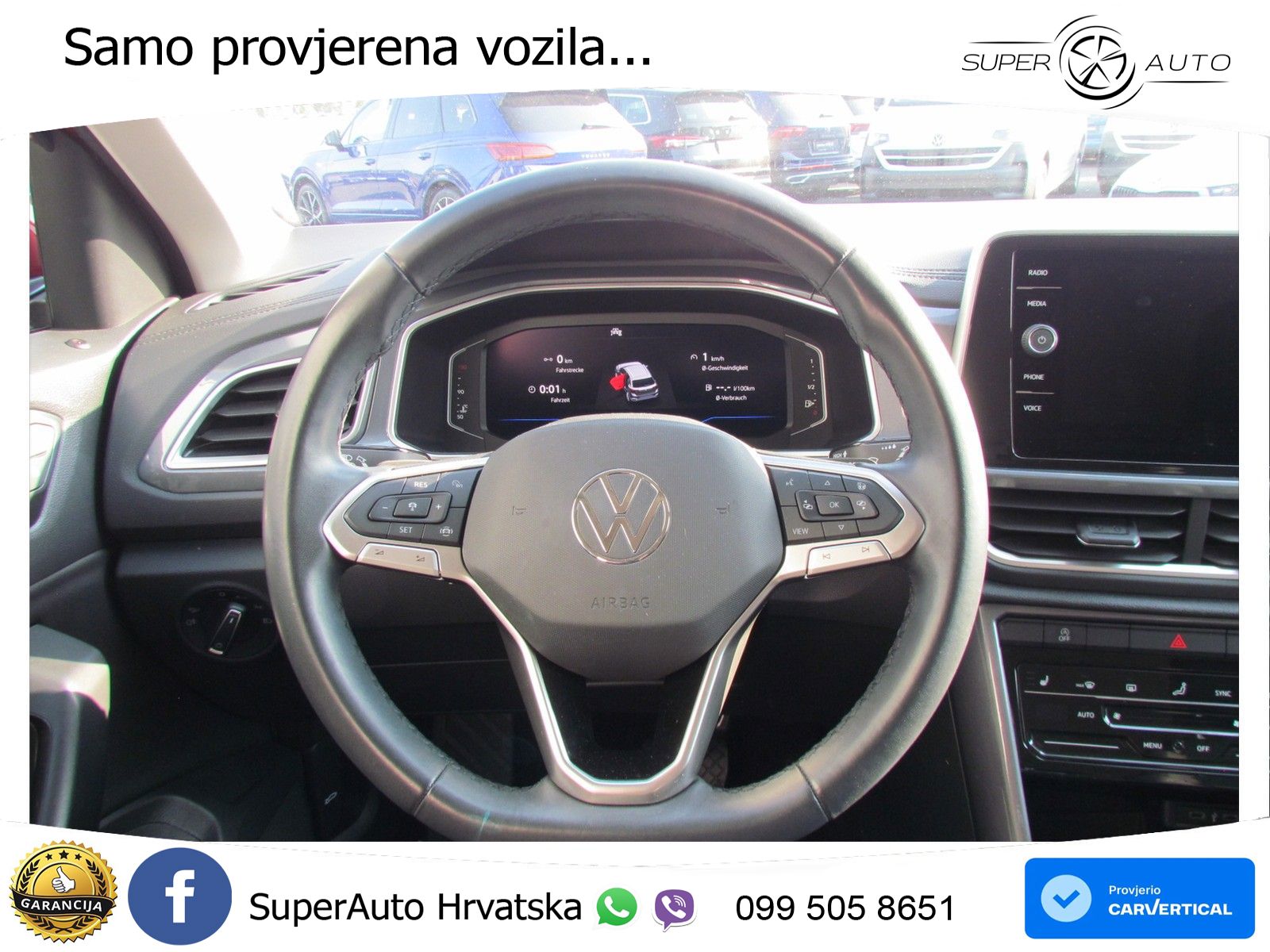 Volkswagen T-Roc 1.5 TSI (150 KS) LED+GR SJED+ACC
