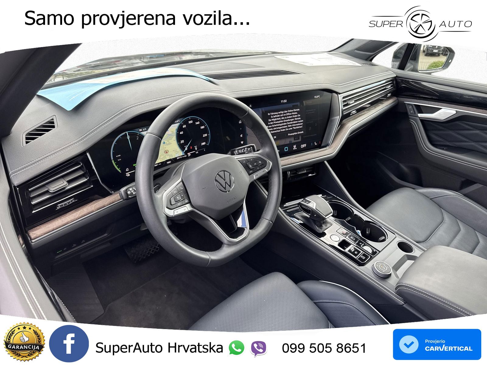 Volkswagen Touareg 3.0 V6 TFSI (381 KS) 4MOTION Tiptronic MATRIX+GR SJED+KAM