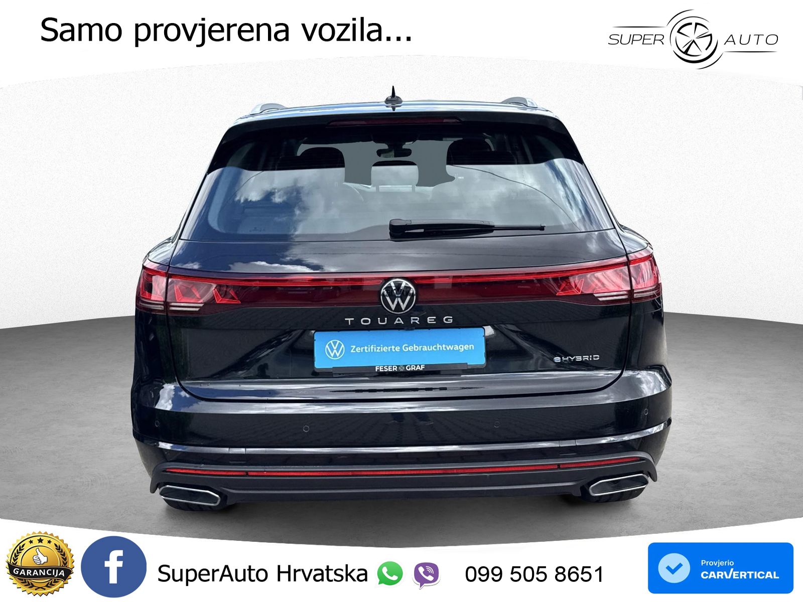 Volkswagen Touareg 3.0 V6 TFSI (381 KS) 4MOTION Tiptronic MATRIX+GR SJED+KAM