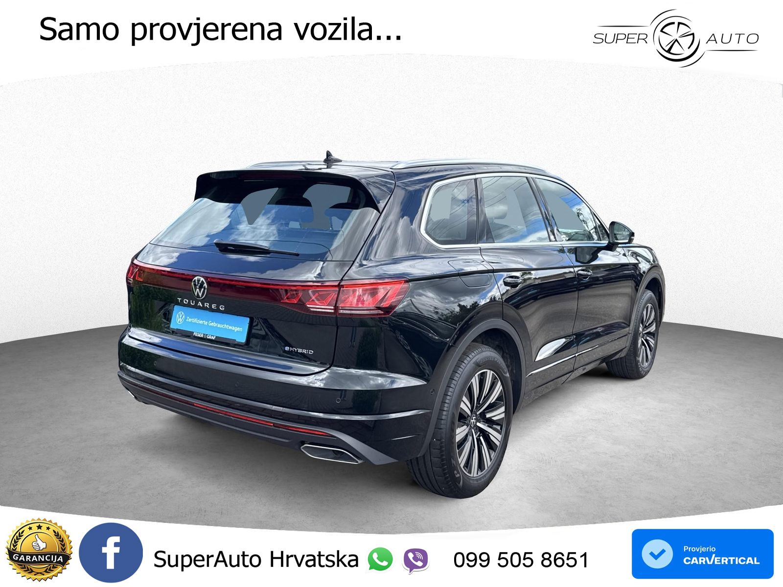Volkswagen Touareg 3.0 V6 TFSI (381 KS) 4MOTION Tiptronic MATRIX+GR SJED+KAM