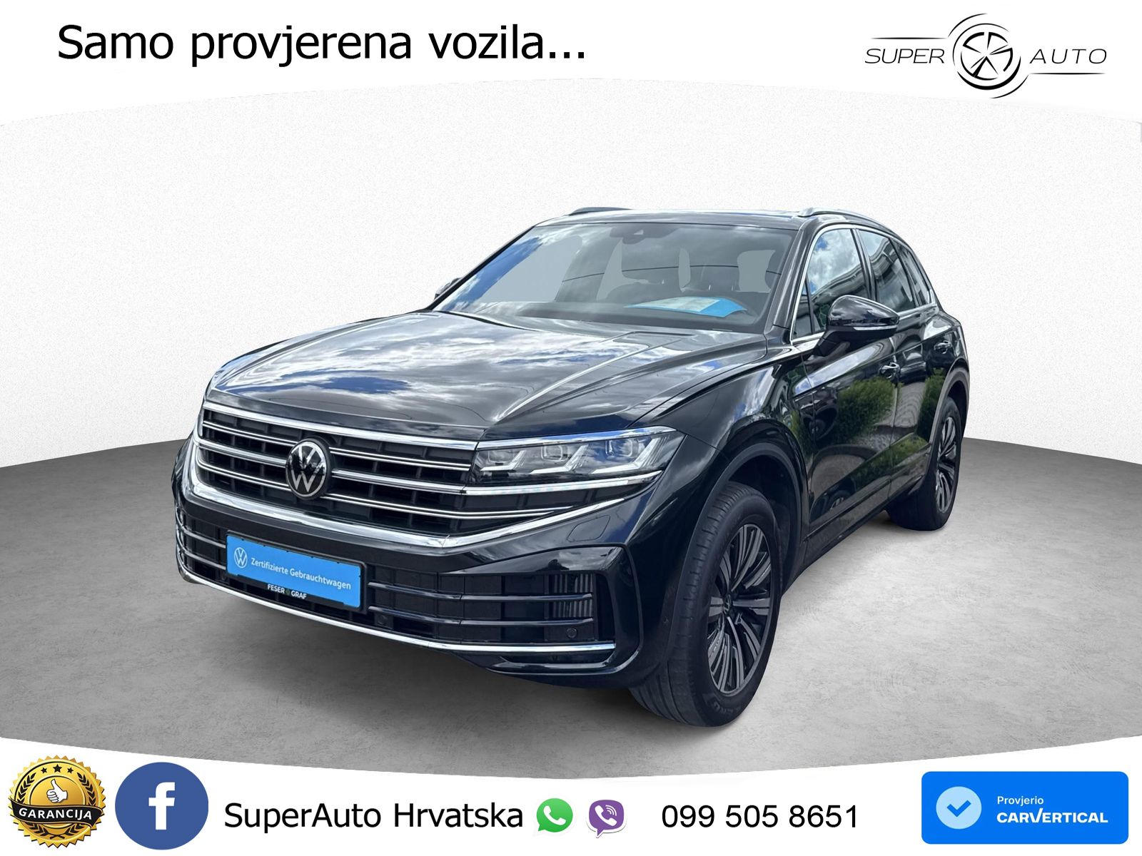 Volkswagen Touareg 3.0 V6 TFSI (381 KS) 4MOTION Tiptronic MATRIX+GR SJED+KAM
