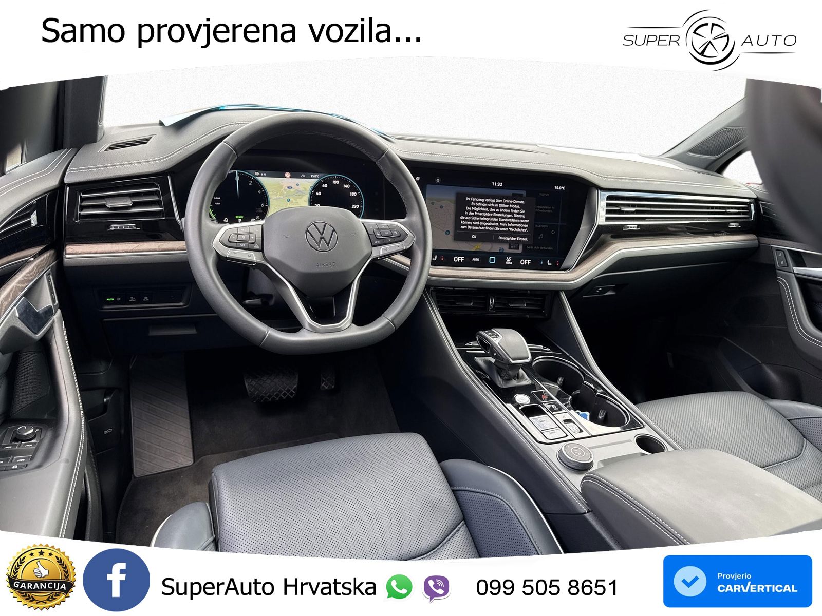 Volkswagen Touareg 3.0 V6 TFSI (381 KS) 4MOTION Tiptronic MATRIX+GR SJED+KAM