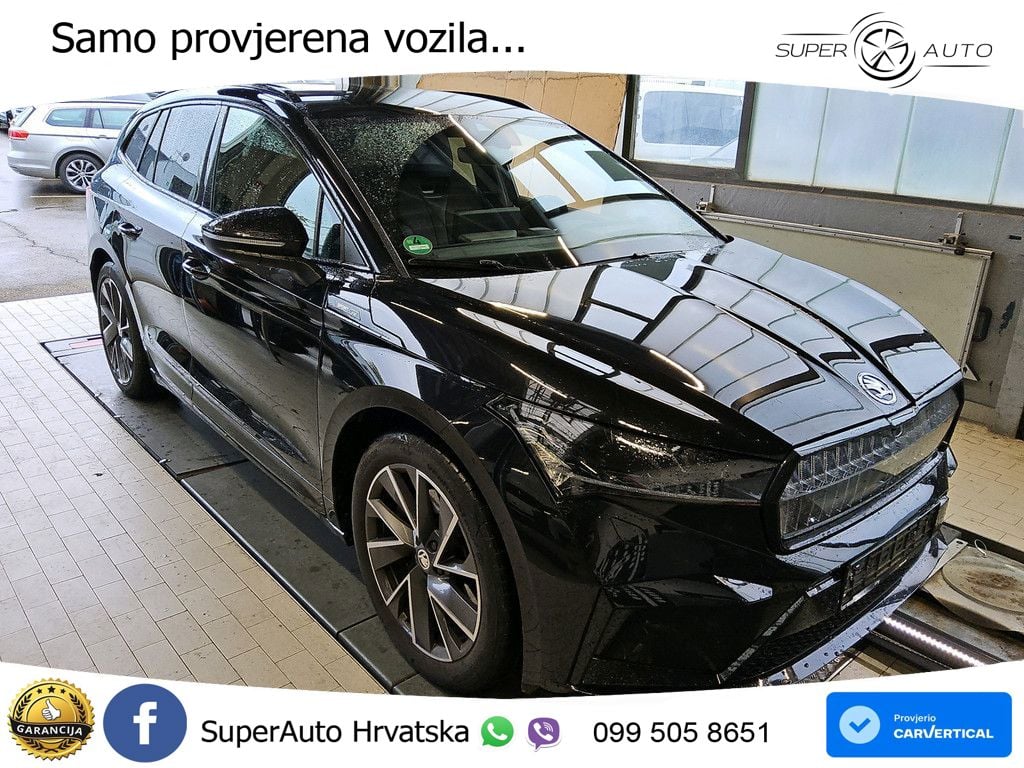Škoda Enyaq iV 80x 82 kWh (265 KS) AWD SportLine LED+GR SJED+ACC
