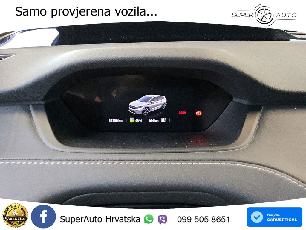 Škoda Enyaq iV 80x 82 kWh (265 KS) AWD SportLine LED+GR SJED+ACC