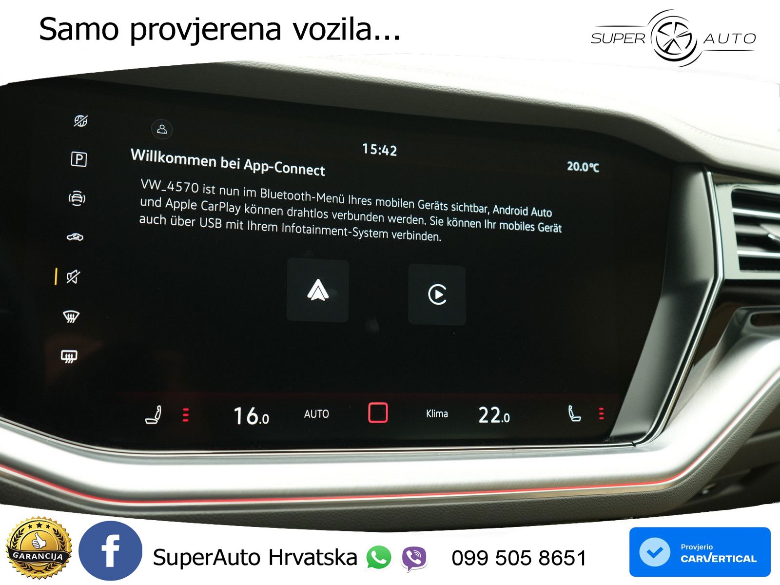 Volkswagen Touareg 3.0 V6 TDI (286 KS) 4MOTION Tiptronic ZRAČNI+ACC+GR SJED+KAM