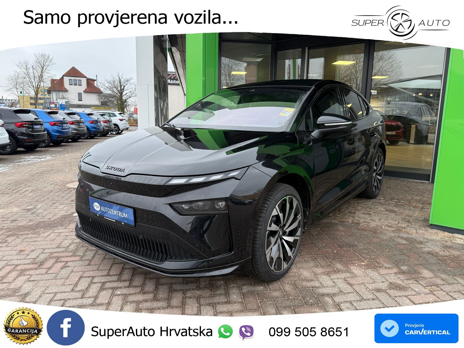 Škoda Enyaq Coupe iV 85 82 kWh (286 KS) SportLine MATRIX+GR SJED+KAM