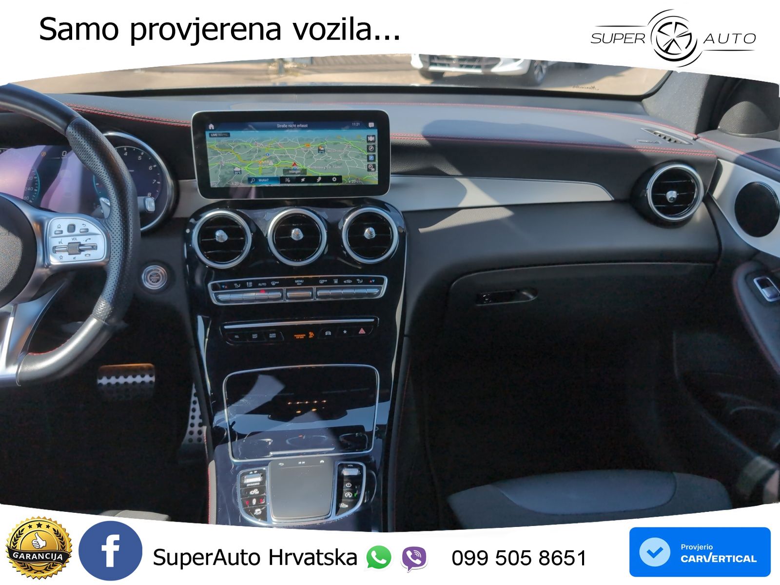 Mercedes AMG GLC 43 V6 (390 KS) 4MATIC TCT LED+GR SJED+ACC