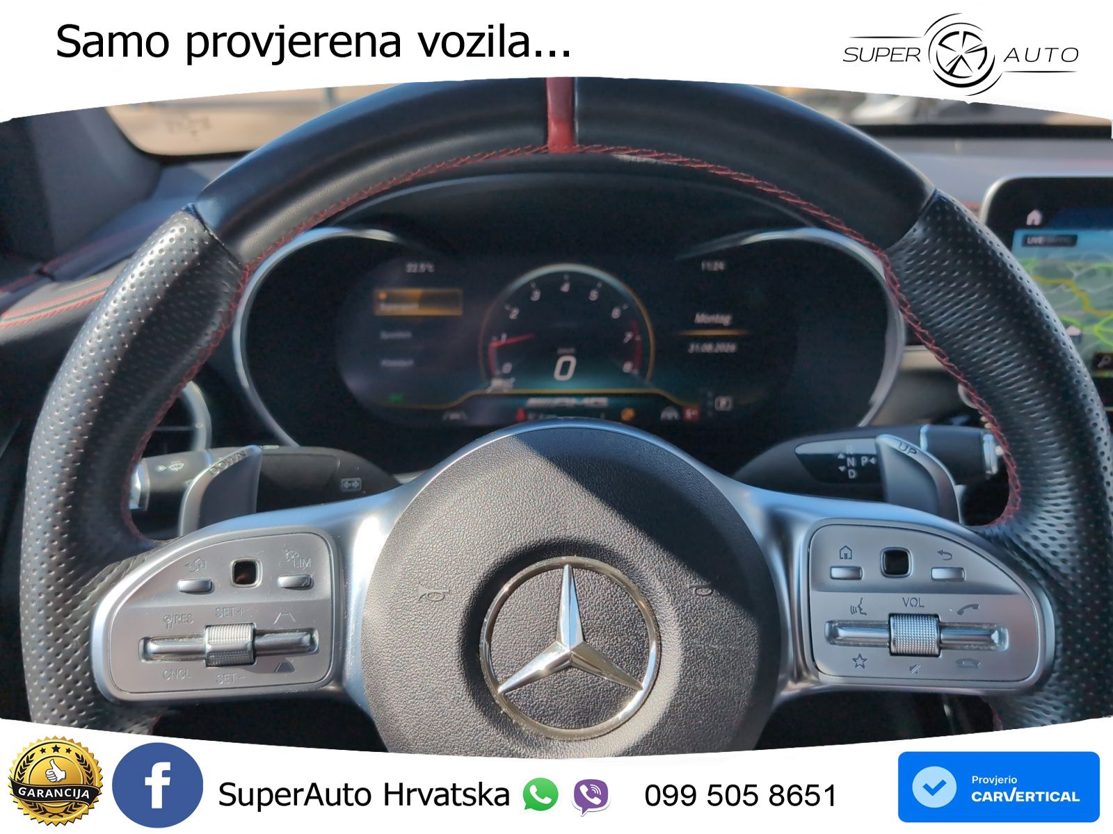 Mercedes AMG GLC 43 V6 (390 KS) 4MATIC TCT LED+GR SJED+ACC