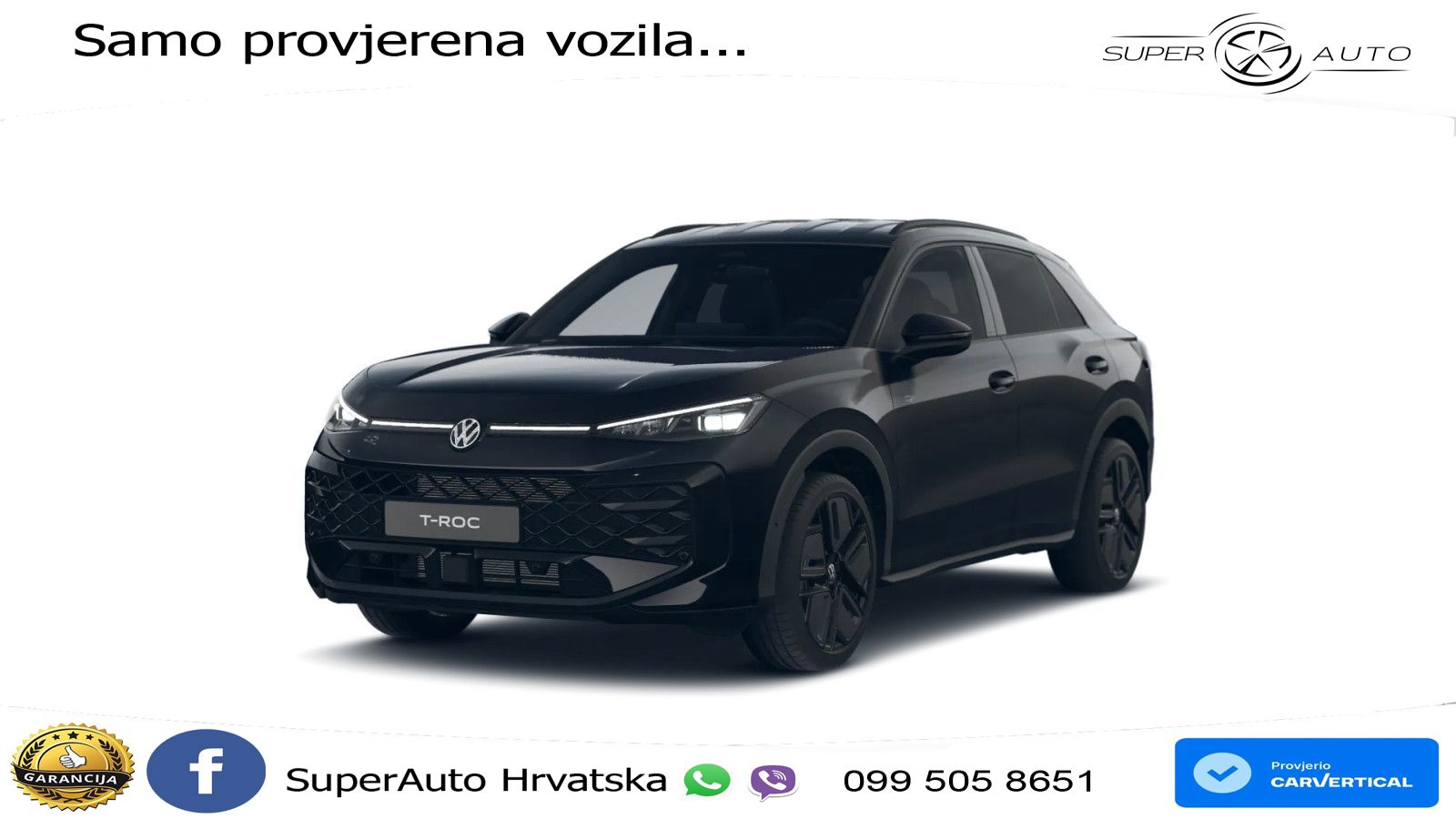 Volkswagen T-Roc 1.5 eTSI (150 KS)  DSG R-Line LED+GR SJED+ACC