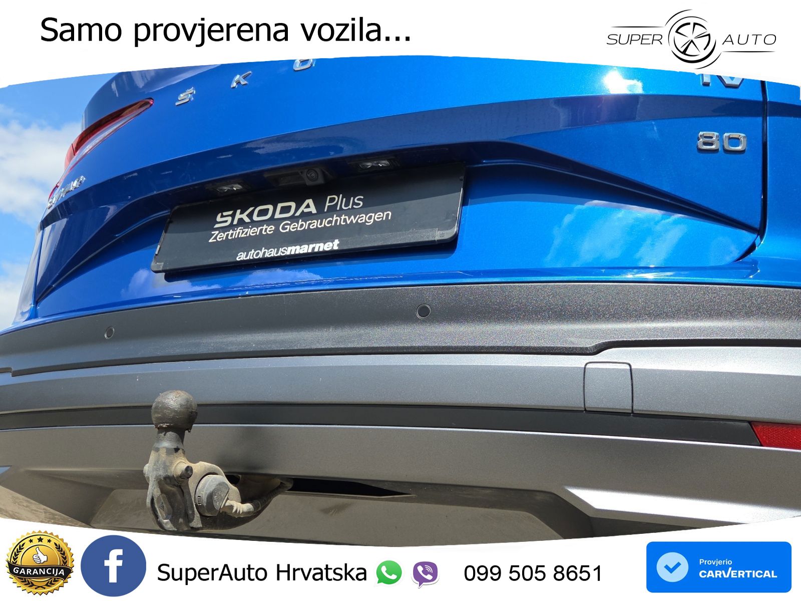 Škoda Enyaq iV 80 82 kWh (204 KS) LED+GR SJED+ACC