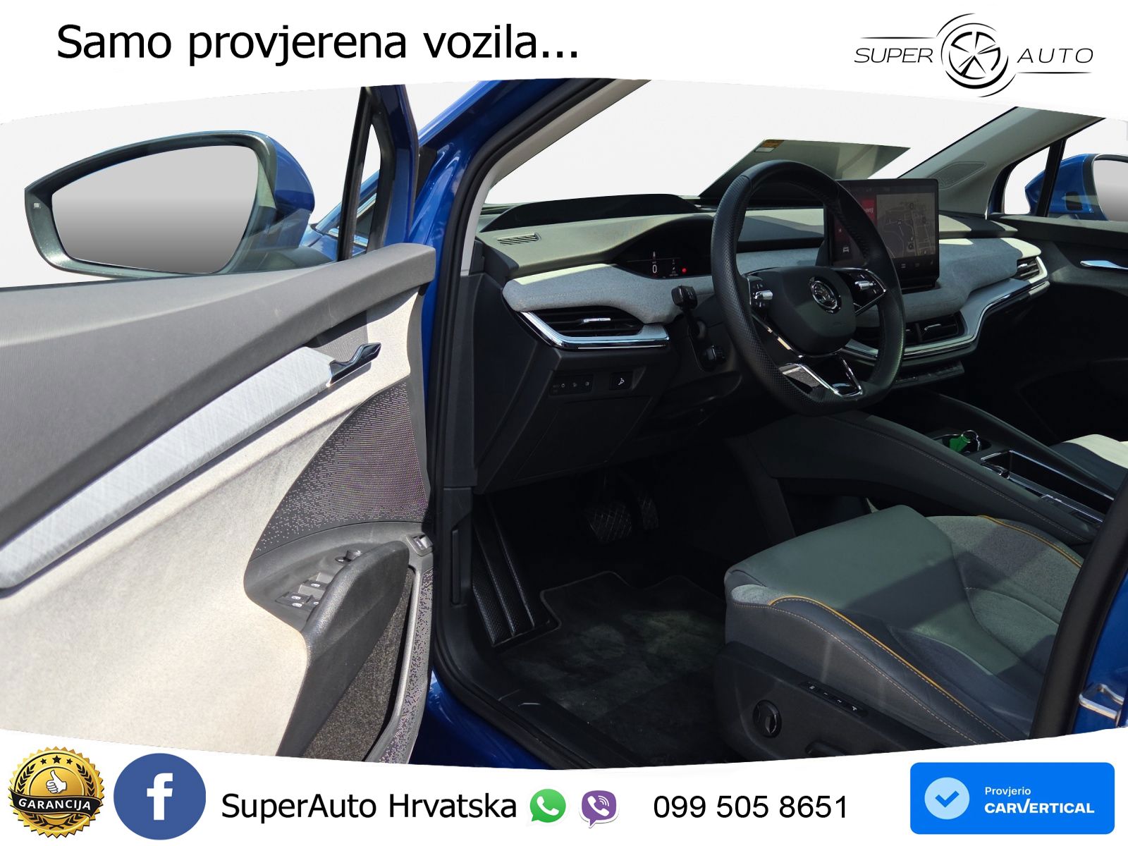 Škoda Enyaq iV 80 82 kWh (204 KS) LED+GR SJED+ACC