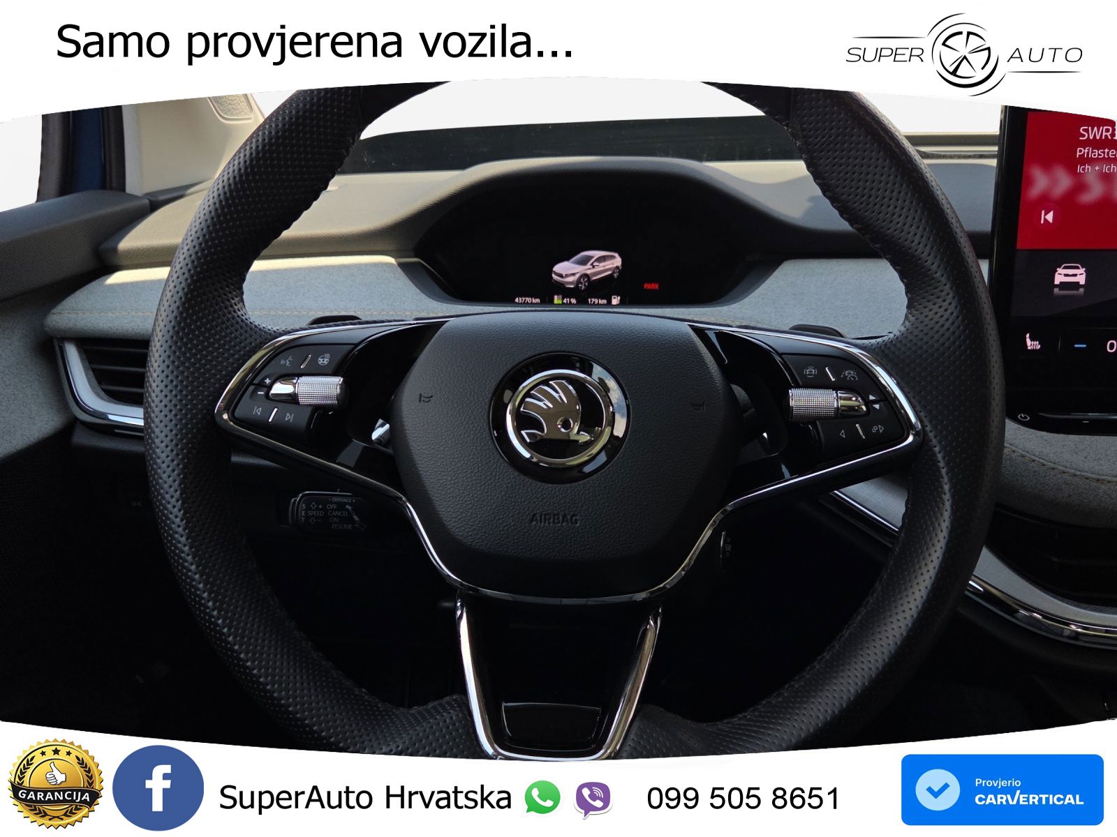 Škoda Enyaq iV 80 82 kWh (204 KS) LED+GR SJED+ACC