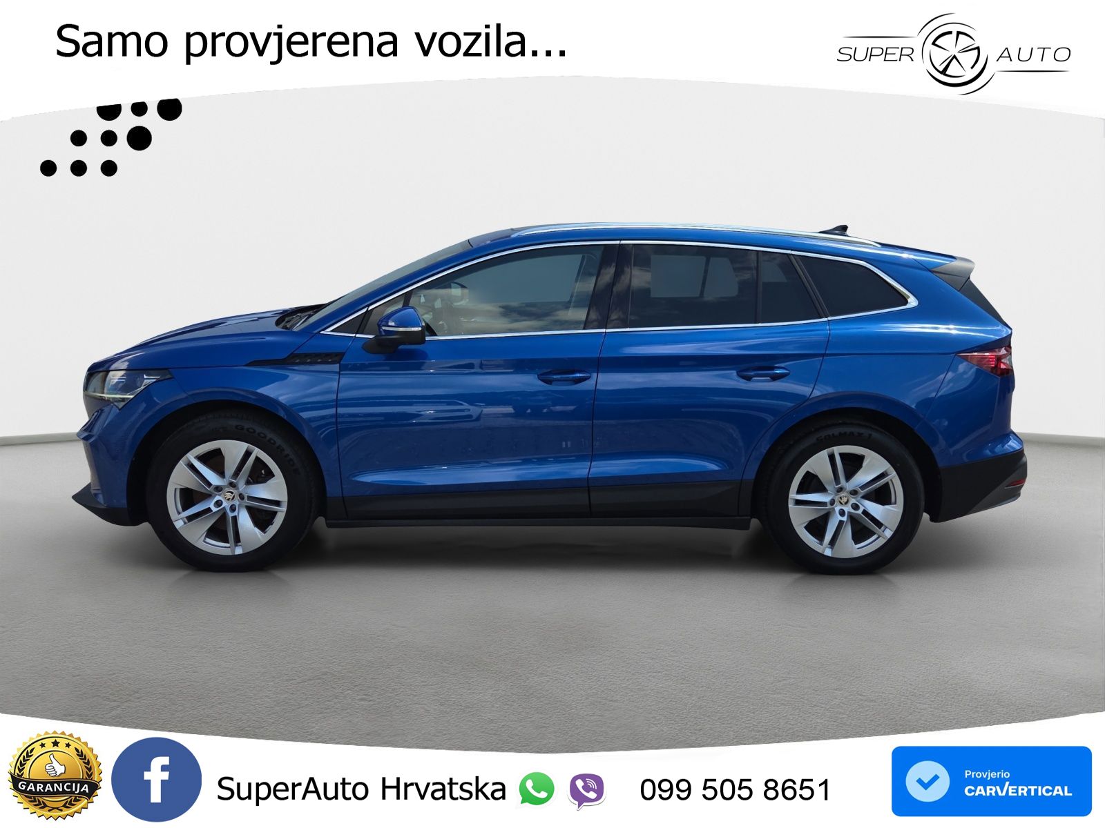 Škoda Enyaq iV 80 82 kWh (204 KS) LED+GR SJED+ACC