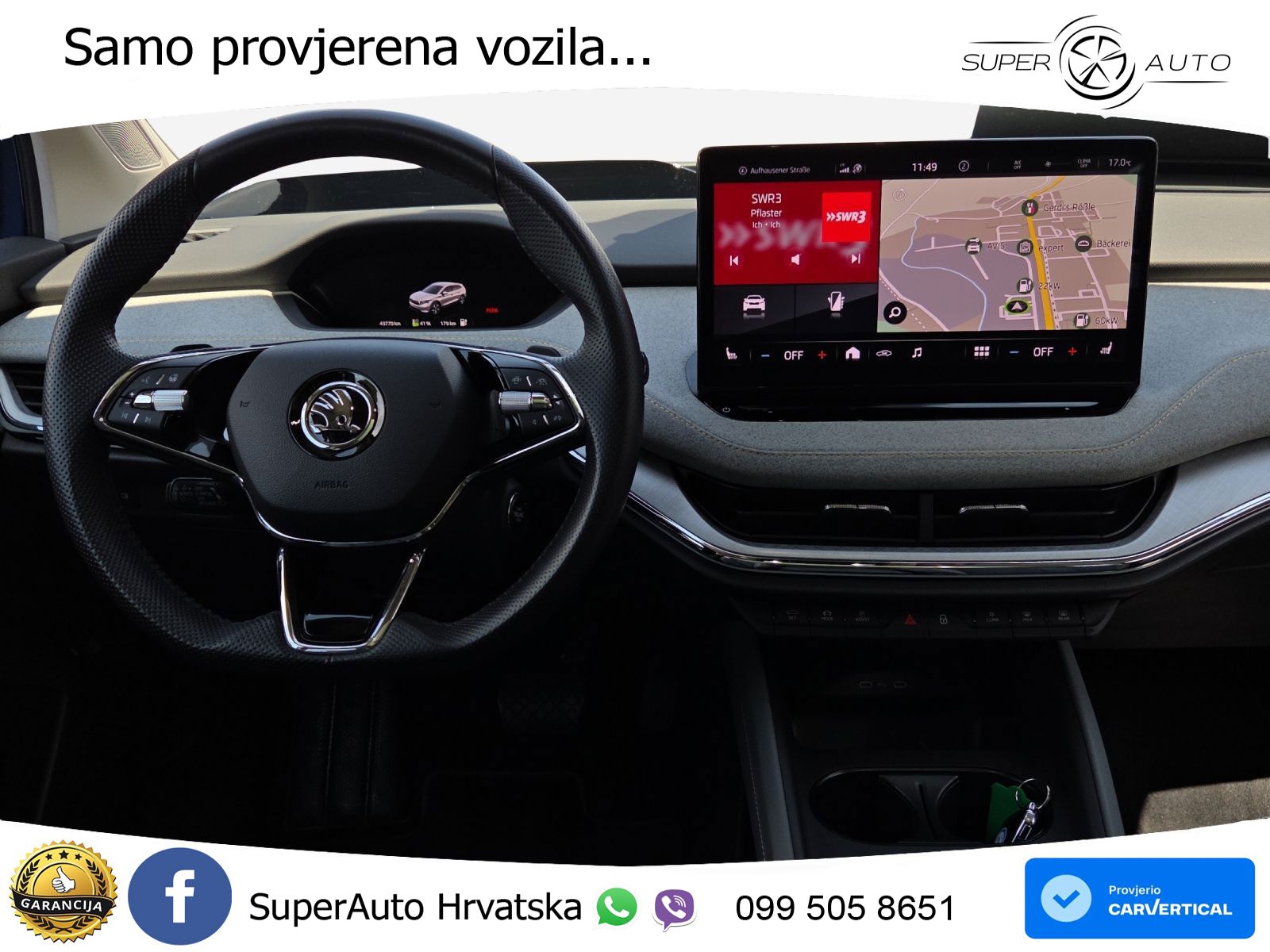 Škoda Enyaq iV 80 82 kWh (204 KS) LED+GR SJED+ACC