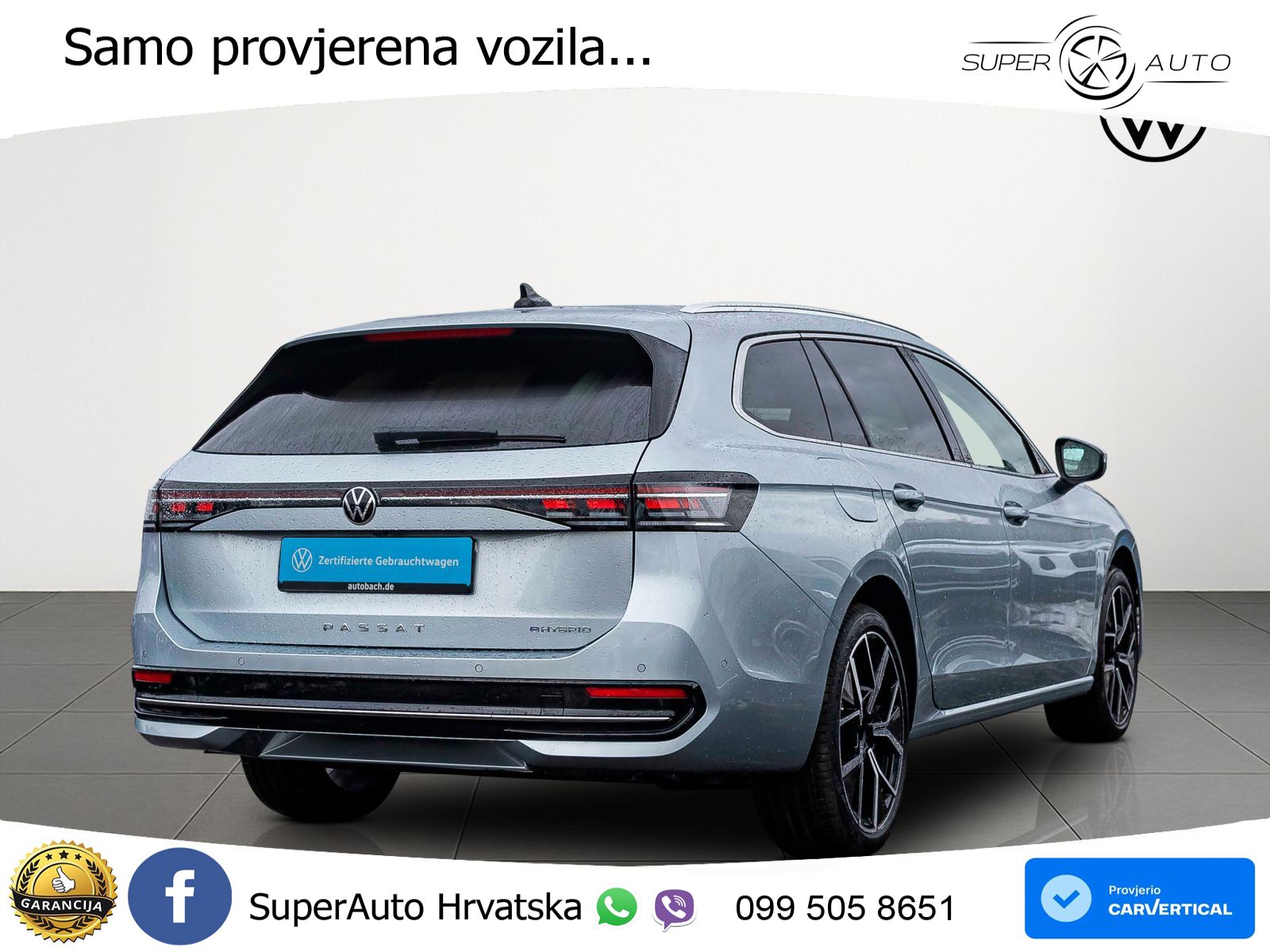 Volkswagen Passat Variant 1.5 TSI (204 KS) eHybrid DSG Elegance LED+GR SJED+ACC
