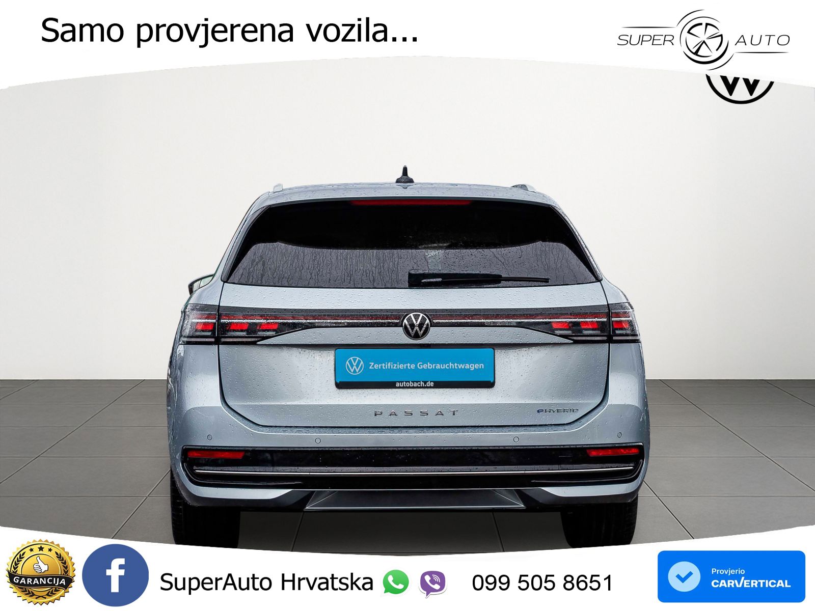 Volkswagen Passat Variant 1.5 TSI (204 KS) eHybrid DSG Elegance LED+GR SJED+ACC
